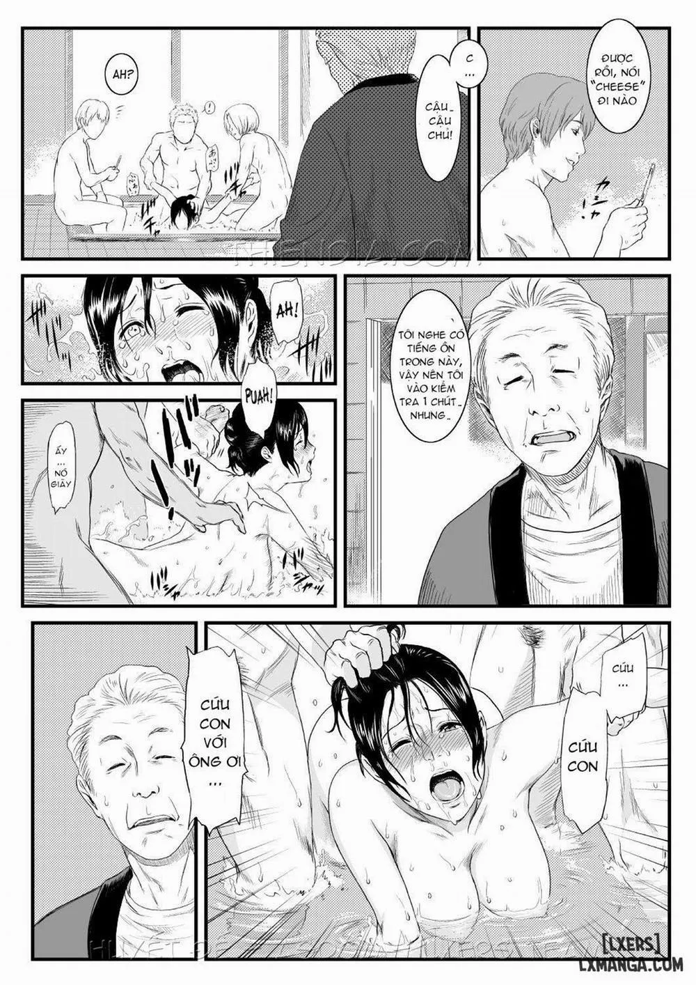 HentaiVN.net - Ảnh 25 - Onnayu ni Rannyuu Sareta Tsuma - Chap 1