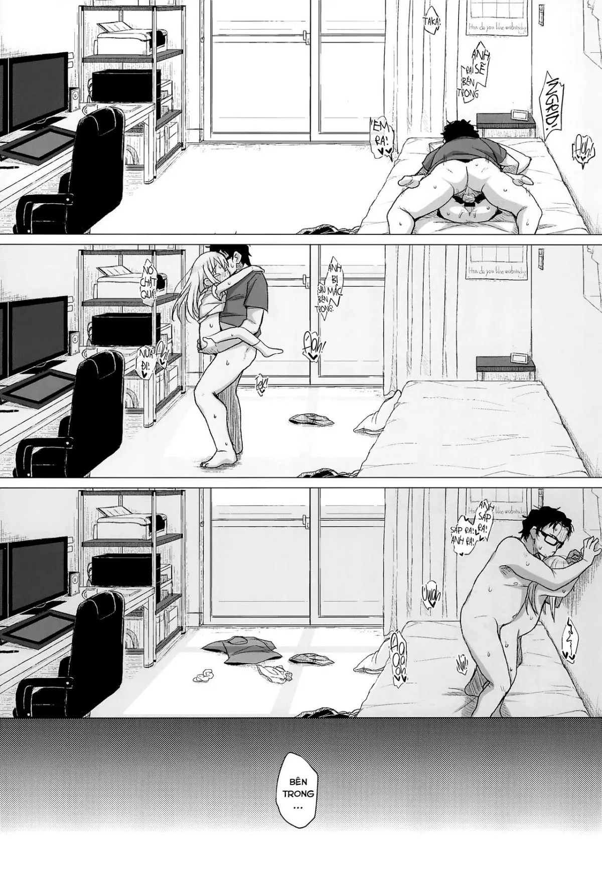 HentaiVN.net - Ảnh 17 - Người hàng xóm có mái tóc vàng và đôi mắt xanh [Uchi no Tonari no Shougakusei wa Kinpatsu Hekigan Ecchi-zuki | The Blonde-haired, Blue-Eyed Elementary Schooler Next Door Loves Sex] - Chap 1