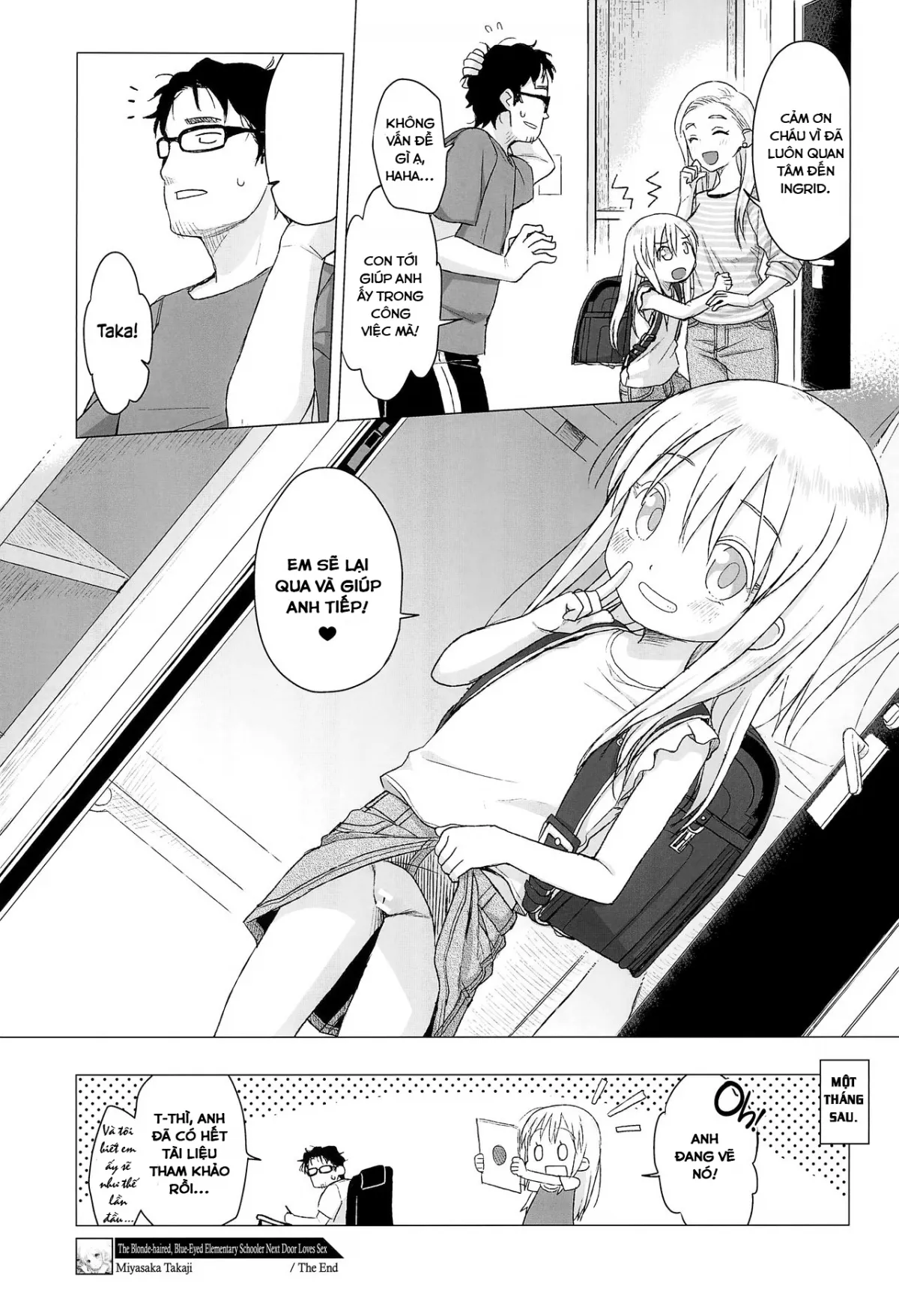 HentaiVN.net - Ảnh 21 - Người hàng xóm có mái tóc vàng và đôi mắt xanh [Uchi no Tonari no Shougakusei wa Kinpatsu Hekigan Ecchi-zuki | The Blonde-haired, Blue-Eyed Elementary Schooler Next Door Loves Sex] - Chap 1