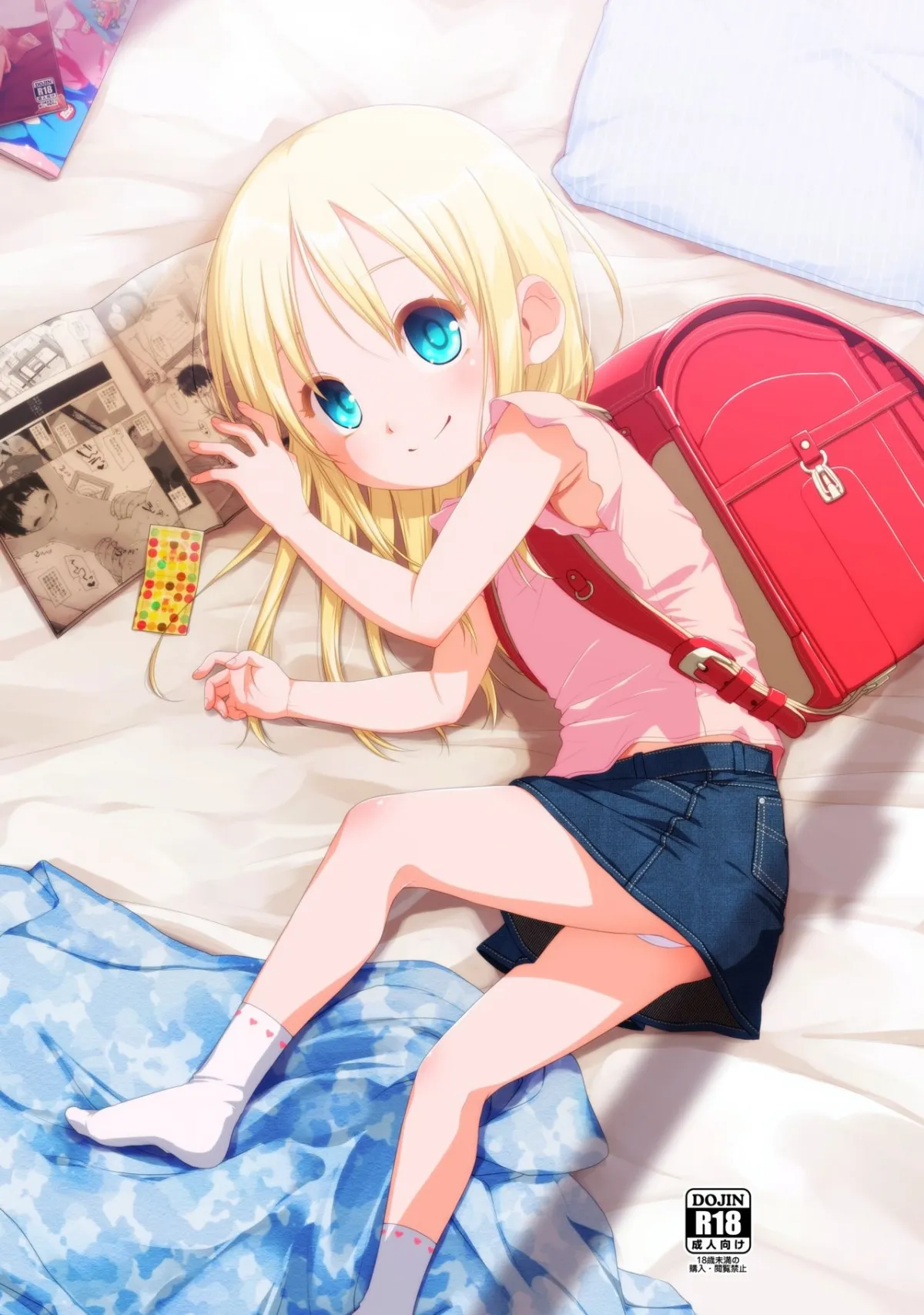 HentaiVN.net - Ảnh 24 - Người hàng xóm có mái tóc vàng và đôi mắt xanh [Uchi no Tonari no Shougakusei wa Kinpatsu Hekigan Ecchi-zuki | The Blonde-haired, Blue-Eyed Elementary Schooler Next Door Loves Sex] - Chap 1