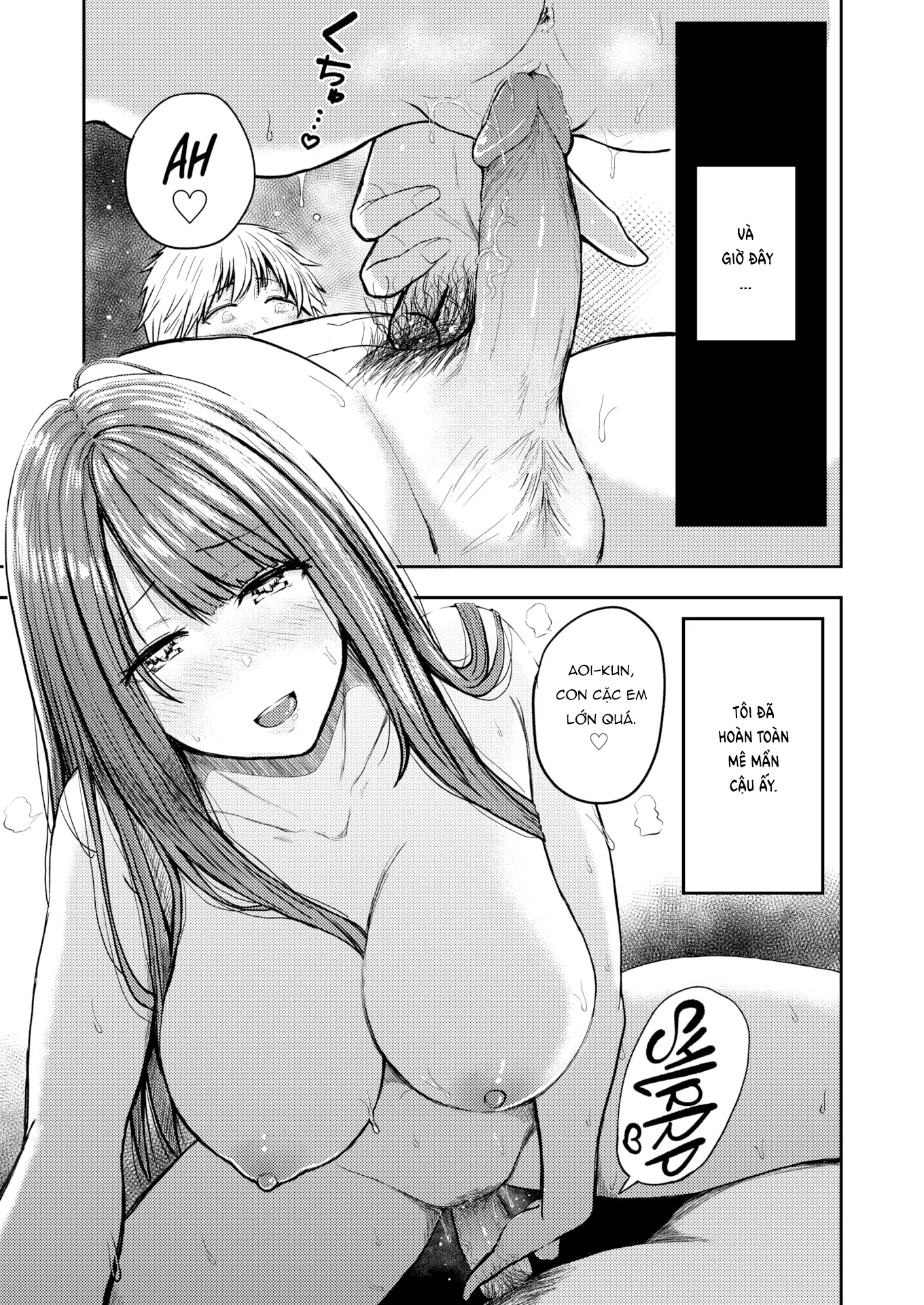 HentaiVN.net - Ảnh 10 - Ham Muốn Tình Dục Của Cặp Đôi Đũa Lệch [Nanami-san & Aoi-kun] - Chap 1