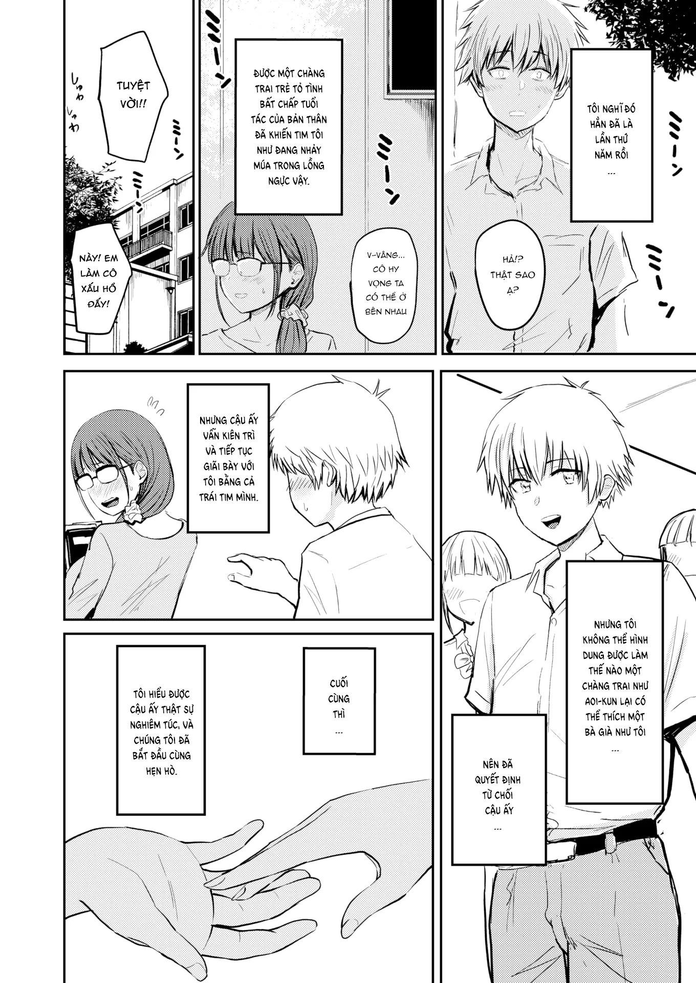 HentaiVN.net - Ảnh 9 - Ham Muốn Tình Dục Của Cặp Đôi Đũa Lệch [Nanami-san & Aoi-kun] - Chap 1
