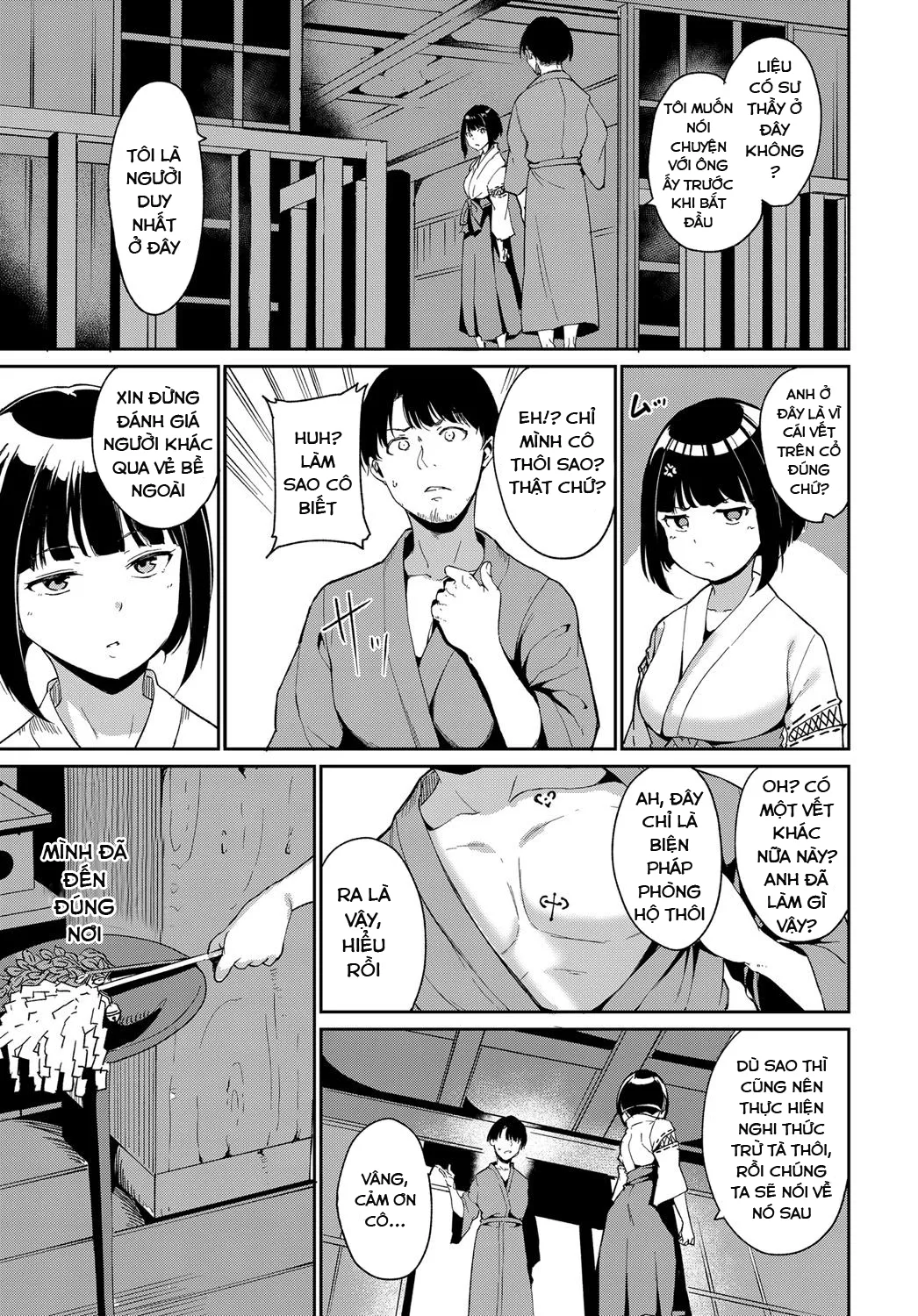 HentaiVN.net - Ảnh 9 - Yamitsuki Mura Daiichiya - Chap 2