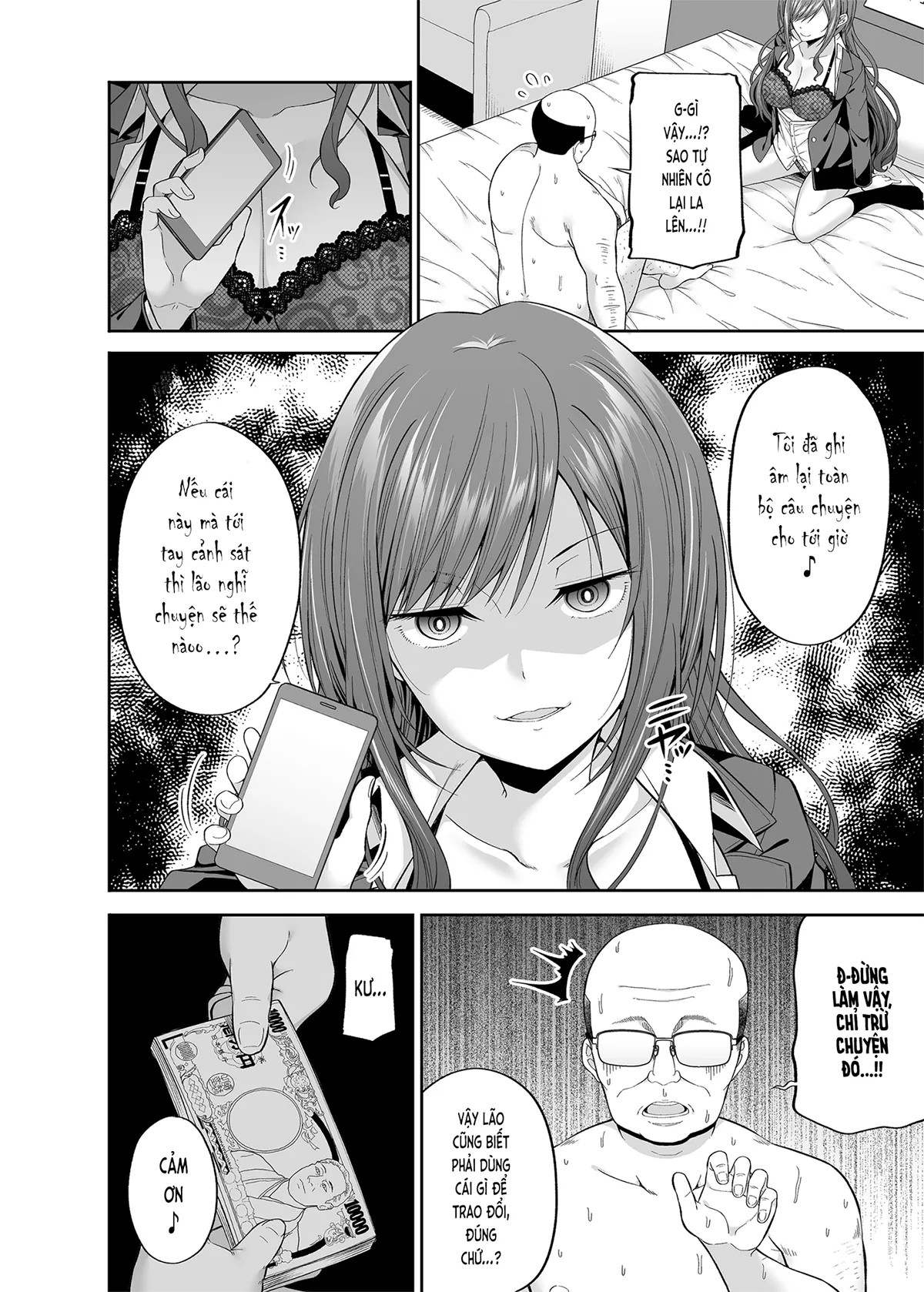 HentaiVN.net - Ảnh 4 - Ác nữ tống tiền không được sao ạ? (nguyên tác) [Enkoakujyo Jya Dame Desuka?; 円交悪女じゃダメですか？] - Chap 1
