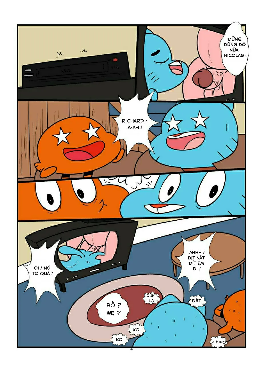 HentaiVN.net - Ảnh 3 - Thế giới kì dị của Gumball [The sexy world of gumball] - Chap 1