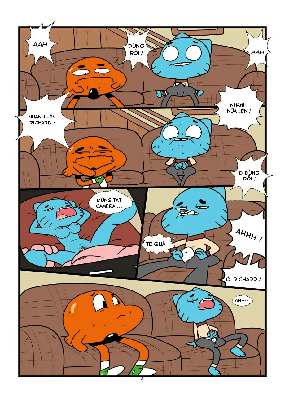 HentaiVN.net - Ảnh 4 - Thế giới kì dị của Gumball [The sexy world of gumball] - Chap 1