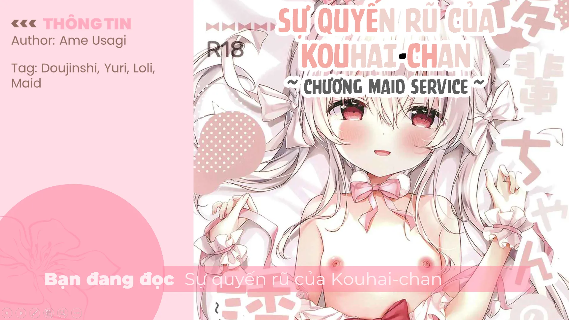 HentaiVN.net - Ảnh 3 - Sự quyến rũ của Kouhai-chan ~Maid Service Chapter~ - Chap 1