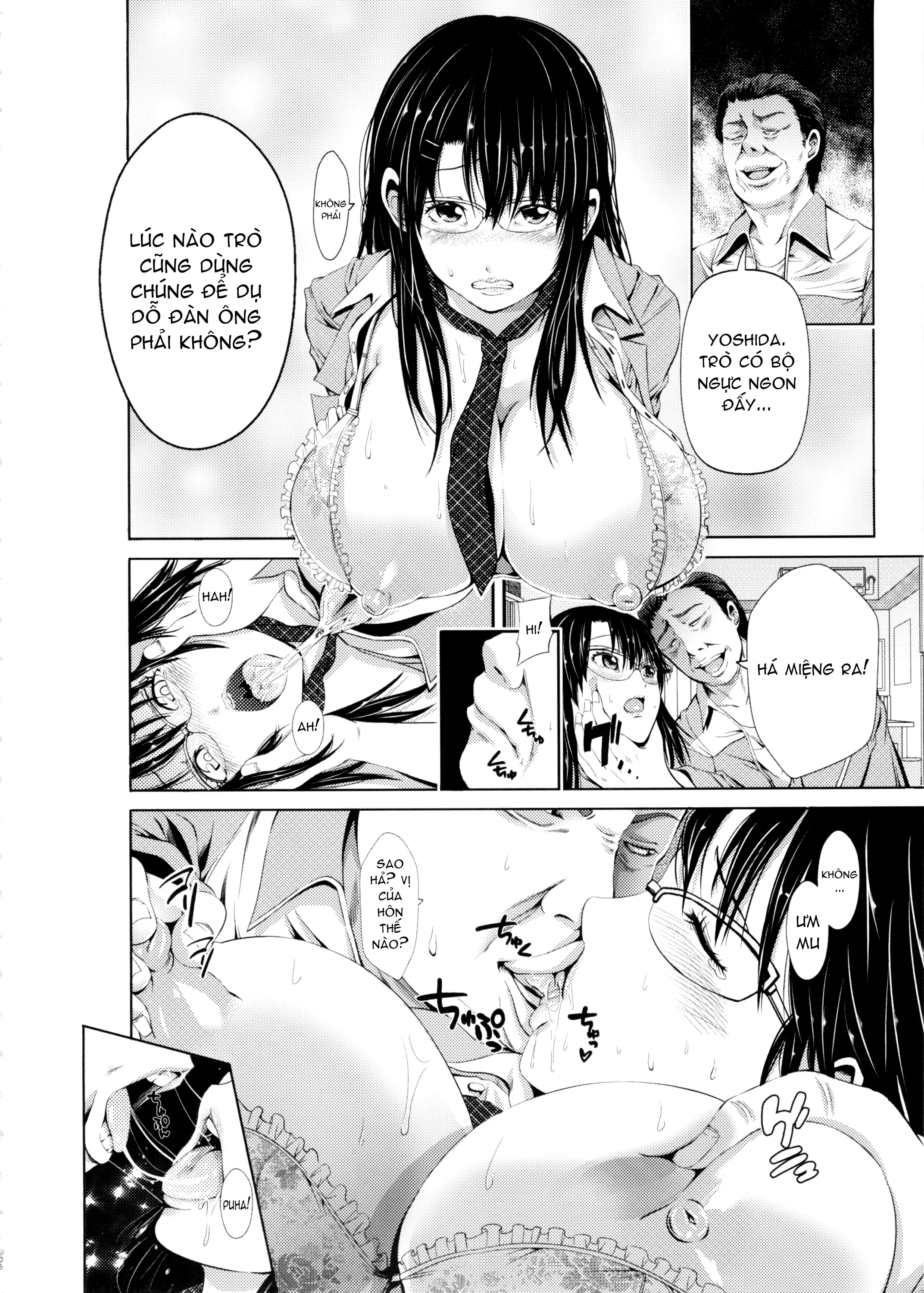 HentaiVN.net - Ảnh 5 - Yuutousei no Yoshidasan wa Sensei [Yuutousei No Yoshidasan Wa Sensei Ni Kankin Sarete Nikubenki Ni Narimashita] - Chap 1