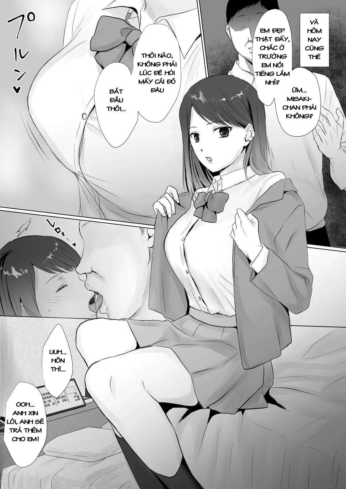 HentaiVN.net - Ảnh 4 - Cô Nữ Sinh Thèm Đụ Dâm Đãng! [Namahame Enkou J● no Sonogo] - Chap 1