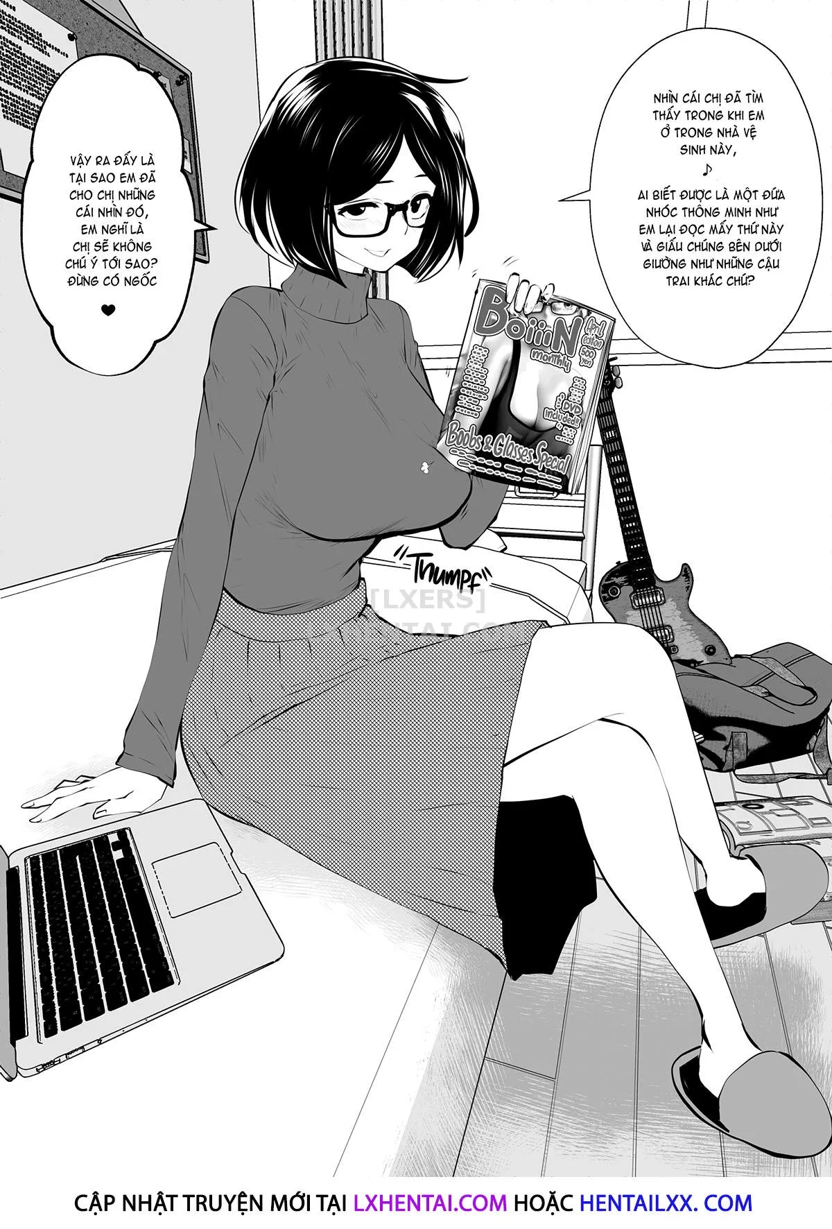 HentaiVN.net - Ảnh 11 - Ms. Black Rimmed Glasses - Chap 1