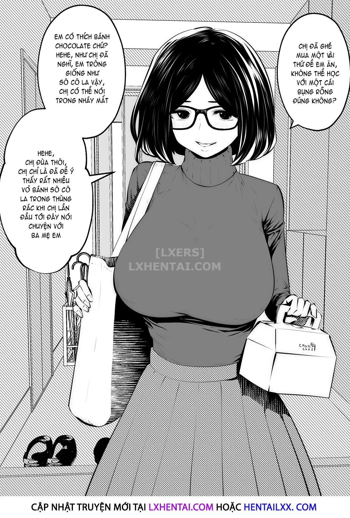 HentaiVN.net - Ảnh 5 - Ms. Black Rimmed Glasses - Chap 1