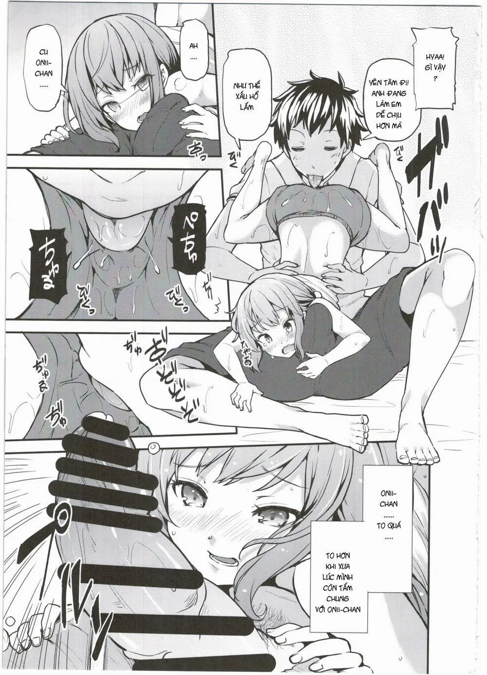 HentaiVN.net - Ảnh 10 - [Loli] Rina to Onii-chan no Ikenai Ojikan - Chap 1