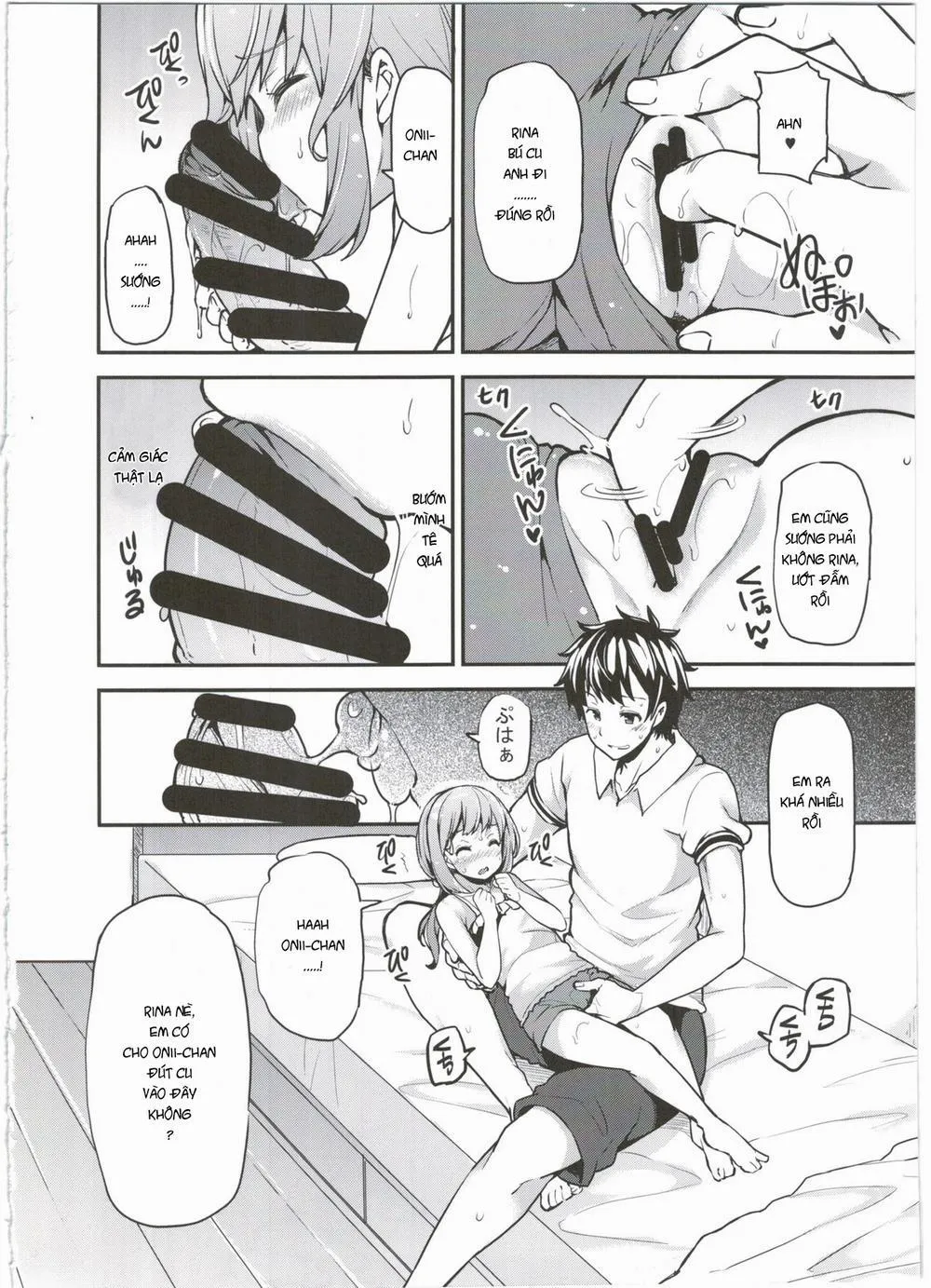 HentaiVN.net - Ảnh 11 - [Loli] Rina to Onii-chan no Ikenai Ojikan - Chap 1