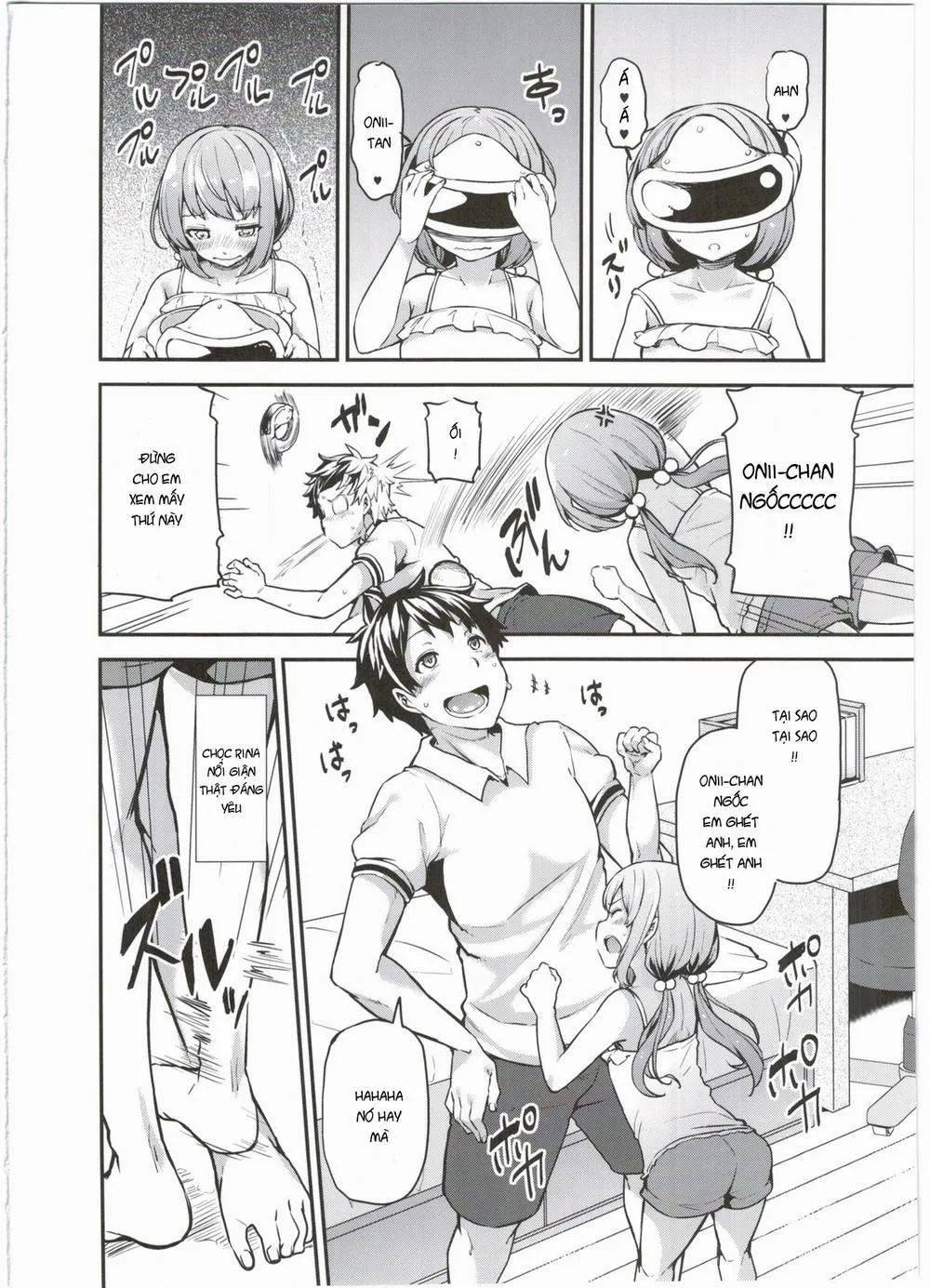 HentaiVN.net - Ảnh 5 - [Loli] Rina to Onii-chan no Ikenai Ojikan - Chap 1