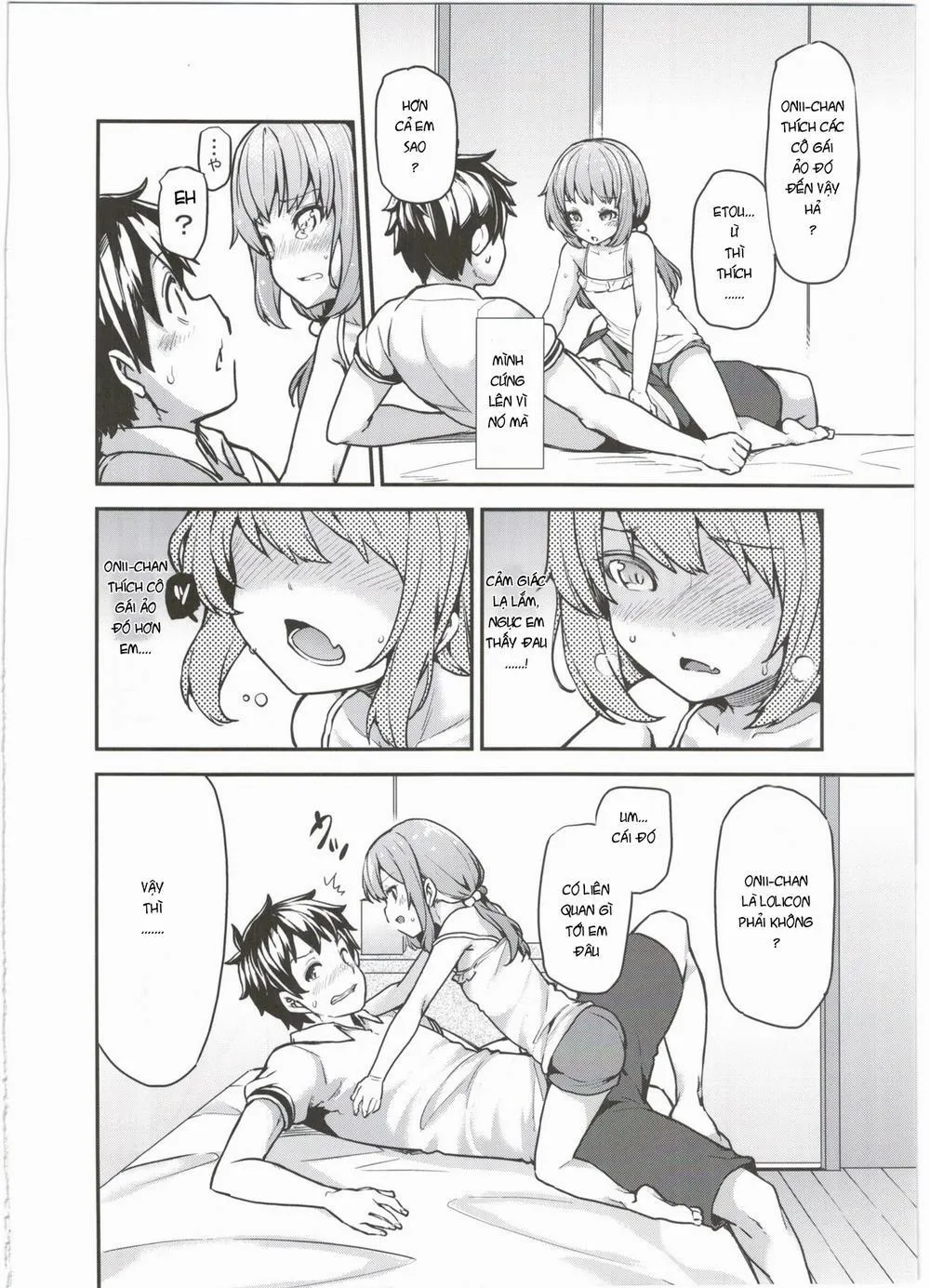 HentaiVN.net - Ảnh 7 - [Loli] Rina to Onii-chan no Ikenai Ojikan - Chap 1