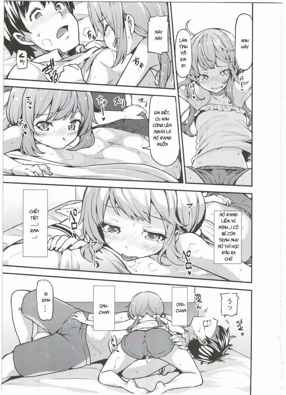 HentaiVN.net - Ảnh 8 - [Loli] Rina to Onii-chan no Ikenai Ojikan - Chap 1