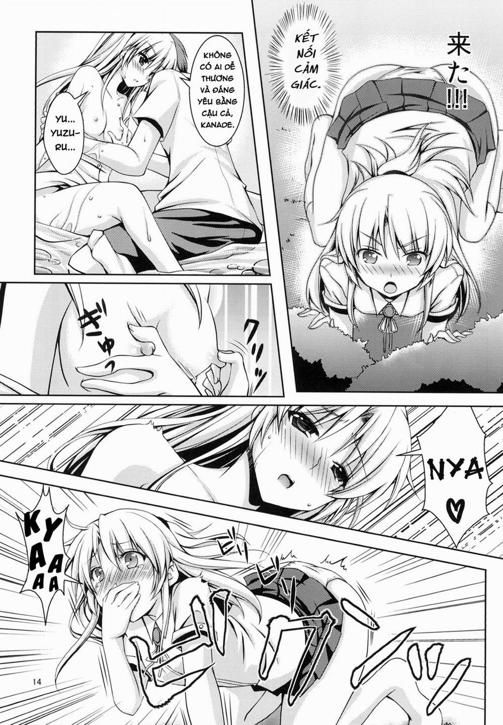 HentaiVN.net - Ảnh 15 - Tôi Muốn Trở Thành Thiên Sứ (Angel Beats!) [Tenshi Ni Naritai (Angel Beats!)] - Chap 1