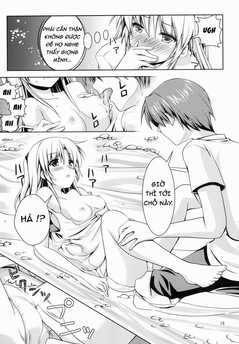 HentaiVN.net - Ảnh 16 - Tôi Muốn Trở Thành Thiên Sứ (Angel Beats!) [Tenshi Ni Naritai (Angel Beats!)] - Chap 1