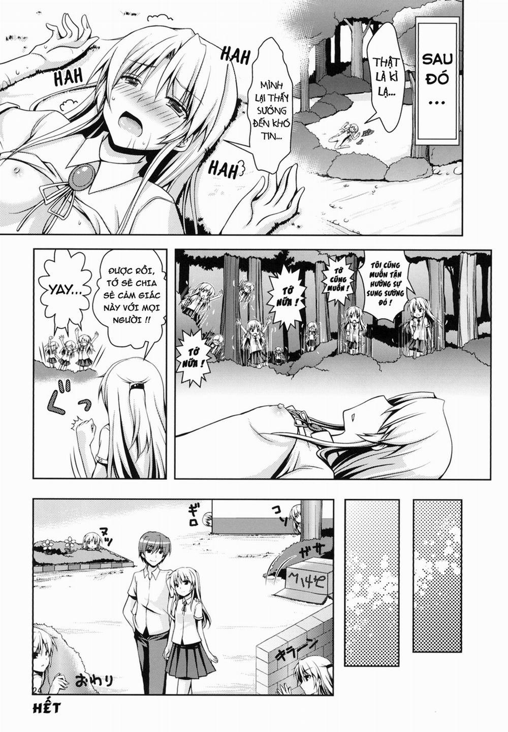 HentaiVN.net - Ảnh 25 - Tôi Muốn Trở Thành Thiên Sứ (Angel Beats!) [Tenshi Ni Naritai (Angel Beats!)] - Chap 1