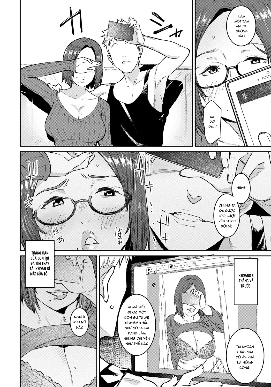 HentaiVN.net - Ảnh 7 - Tomodachi no Mama to Issho [友達のママといっしょ] - Chap 1