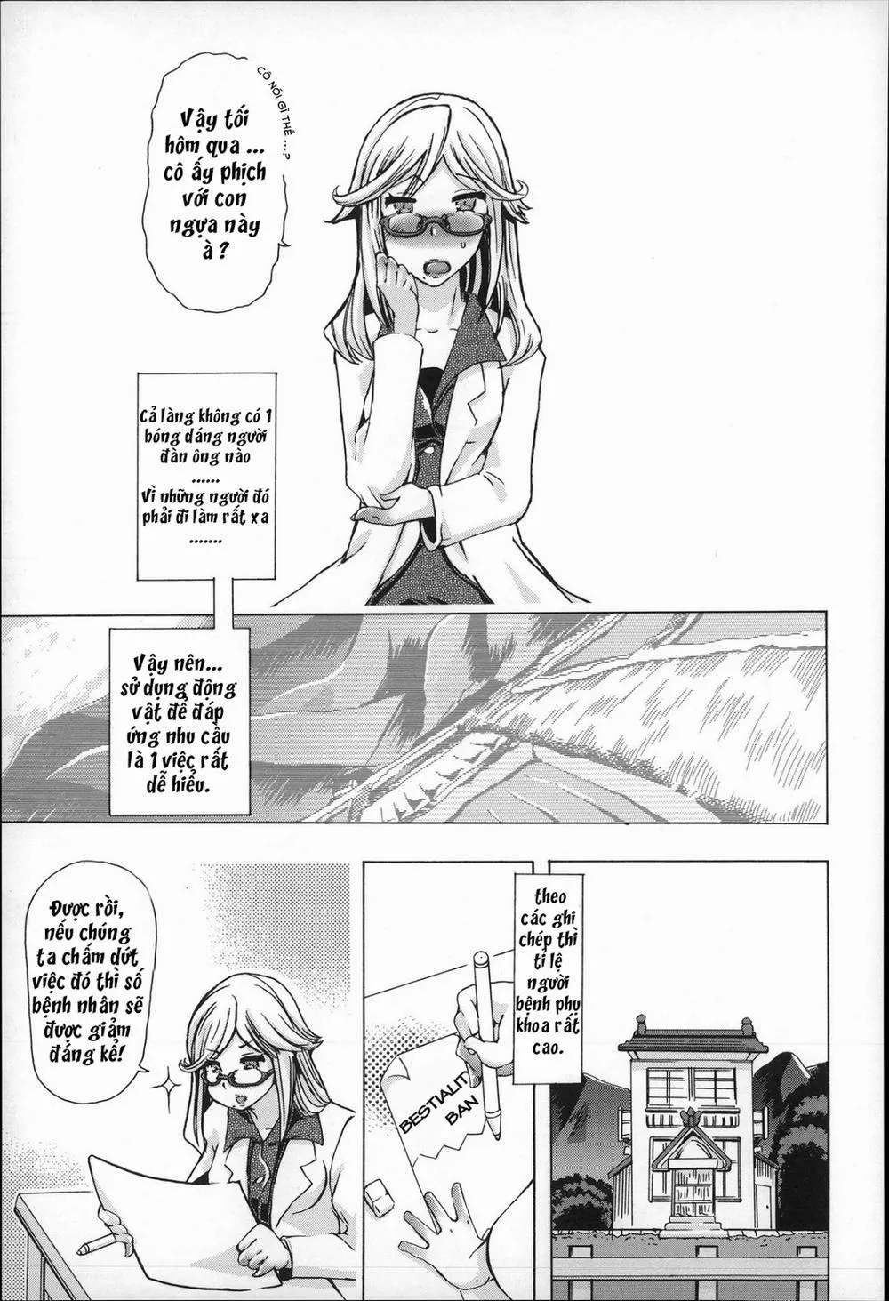HentaiVN.net - Ảnh 6 - Juukan - Giri Giri Out Genkai Shuuraku Bestiality - So Close! Marginal Village - Chap 1