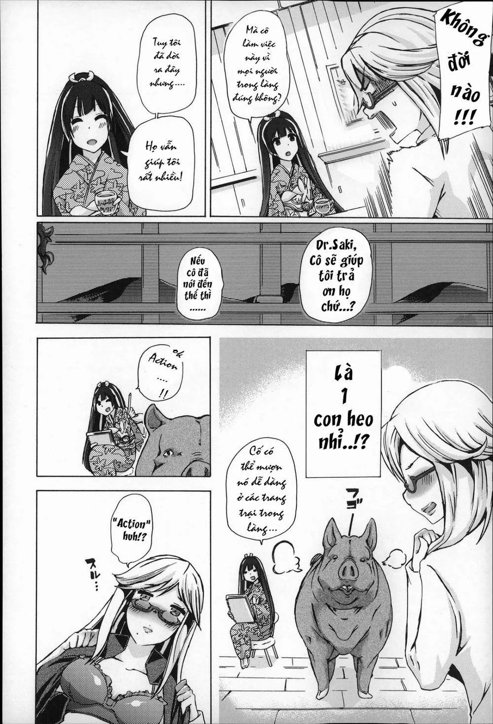 HentaiVN.net - Ảnh 9 - Juukan - Giri Giri Out Genkai Shuuraku Bestiality - So Close! Marginal Village - Chap 1