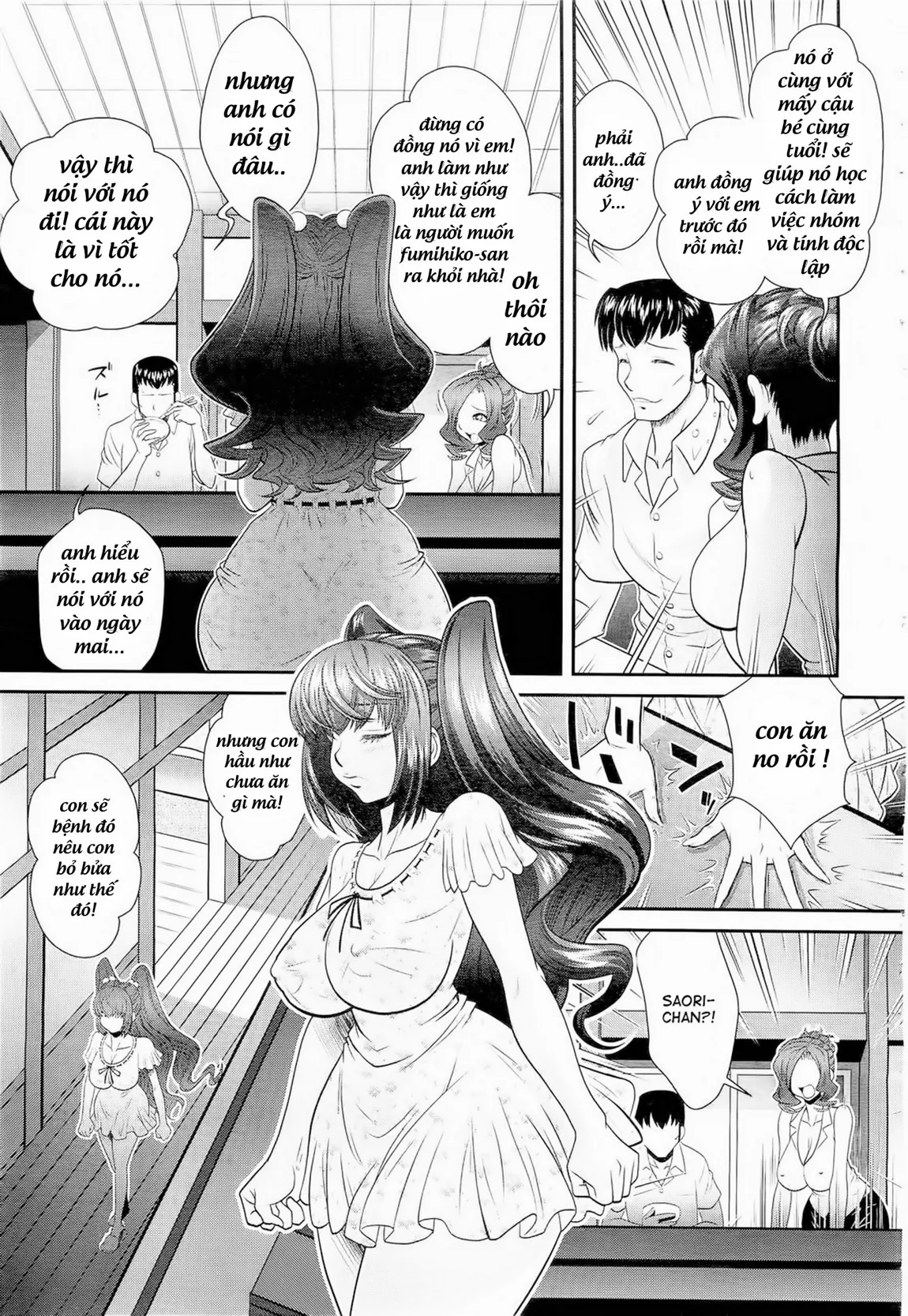 HentaiVN.net - Ảnh 3 - Hole Family [Uncensored] - Chap 1