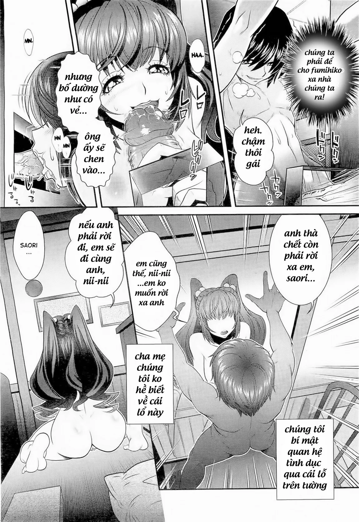 HentaiVN.net - Ảnh 6 - Hole Family [Uncensored] - Chap 1