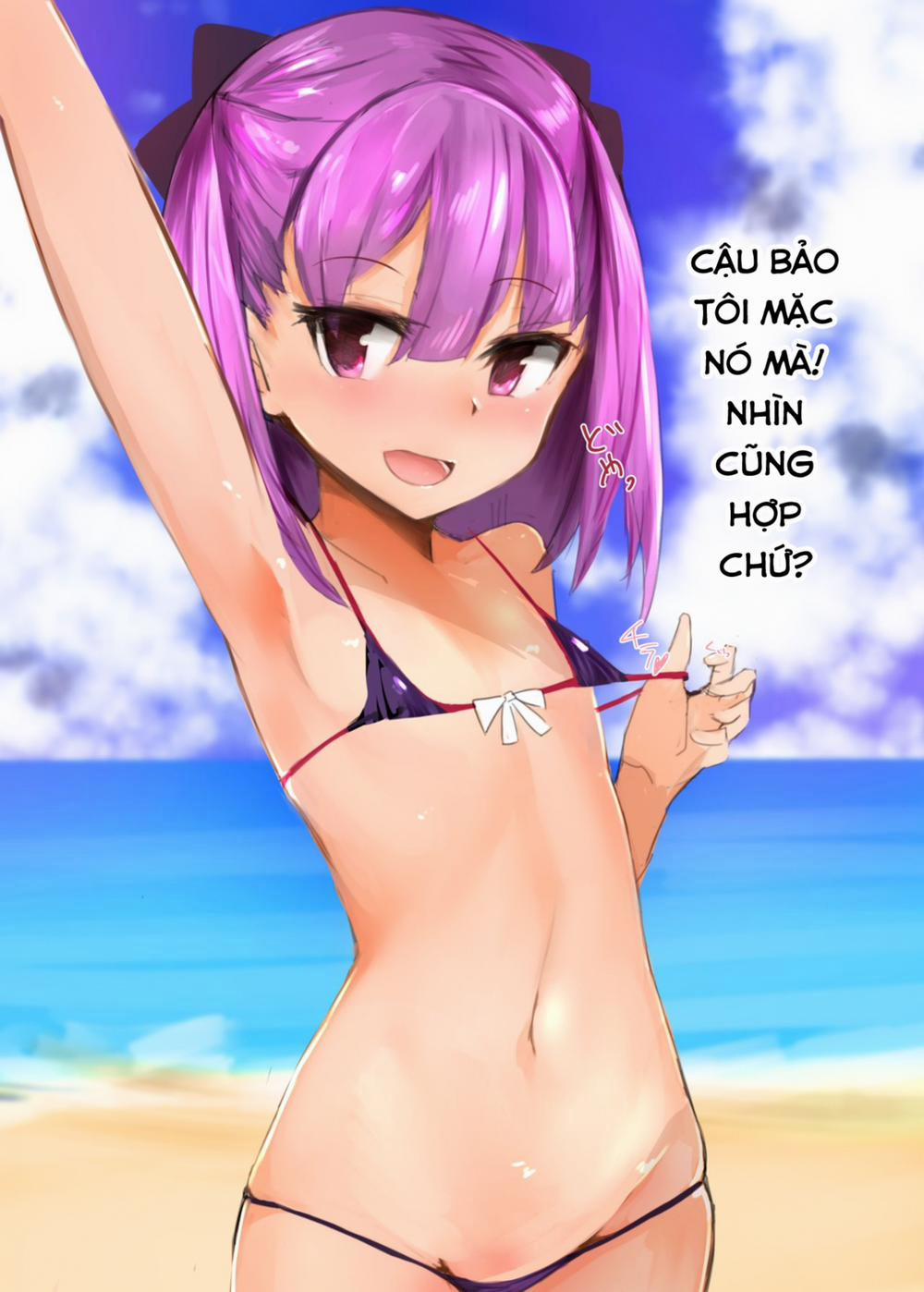 HentaiVN.net - Ảnh 4 - Beach ni wa Kono Atashi! (Fate/Grand Order) [ビーチにはこのあたし; Đó là tôi trên bãi biển!] - Chap 1