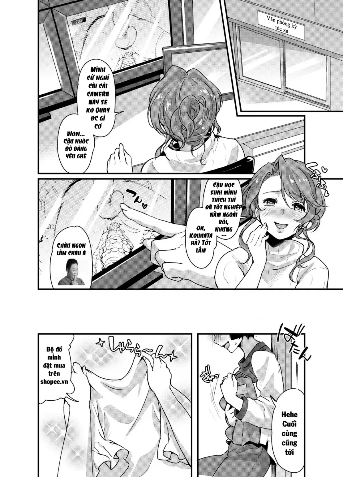 HentaiVN.net - Ảnh 10 - Futanari Ryoubo-san to Mesuiki Josou Danshi [ふたなり寮母さんとメスイキ女装男子] - Chap 1