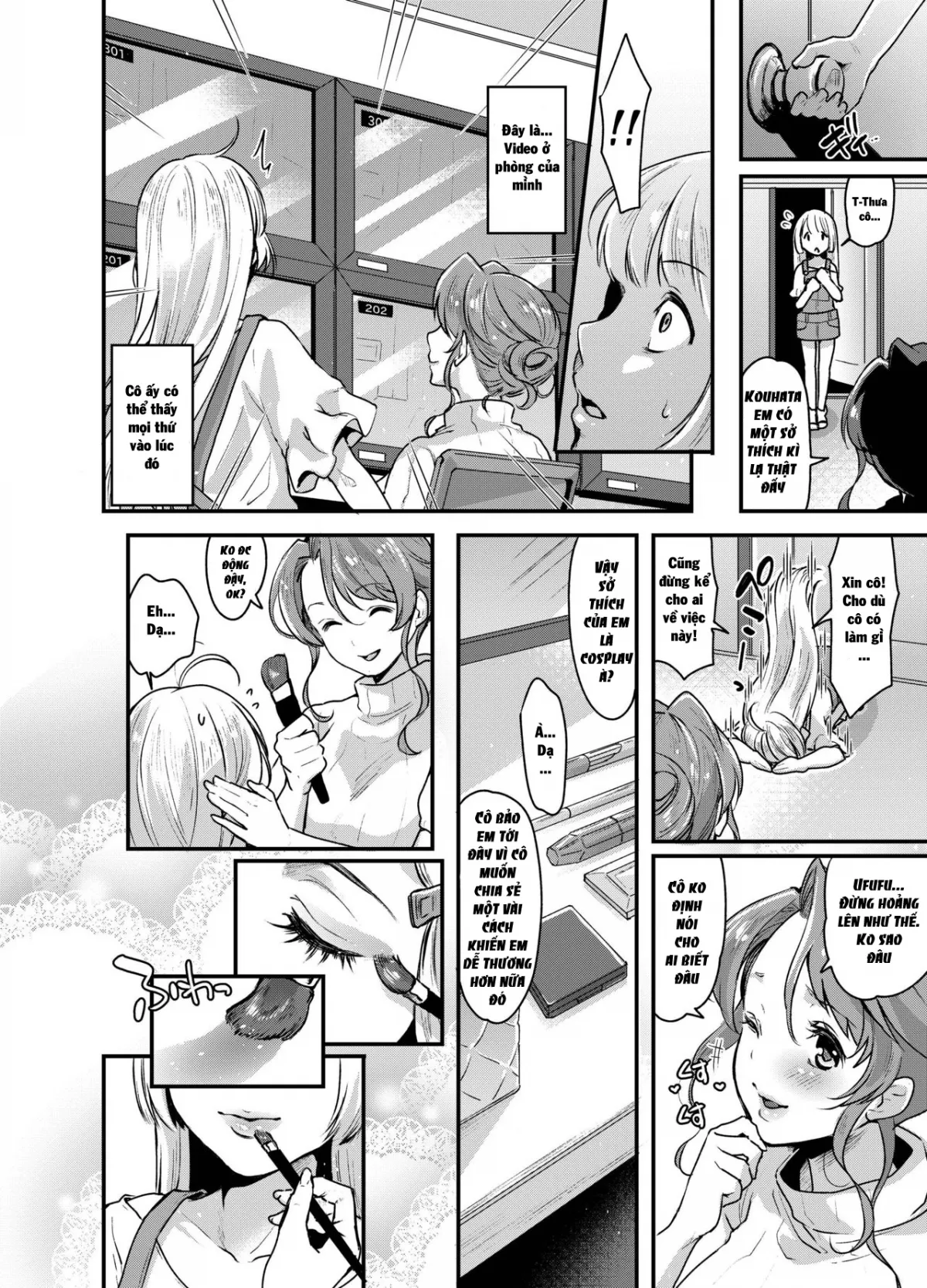 HentaiVN.net - Ảnh 12 - Futanari Ryoubo-san to Mesuiki Josou Danshi [ふたなり寮母さんとメスイキ女装男子] - Chap 1