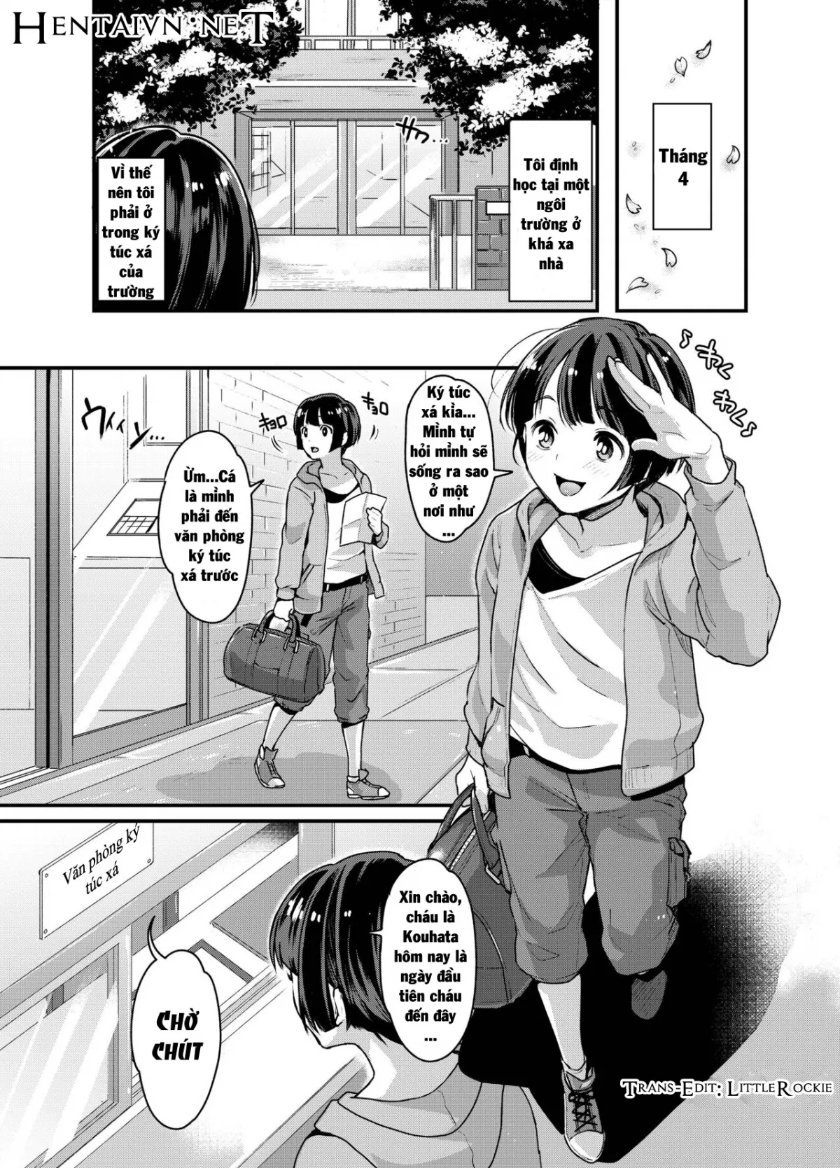 HentaiVN.net - Ảnh 3 - Futanari Ryoubo-san to Mesuiki Josou Danshi [ふたなり寮母さんとメスイキ女装男子] - Chap 1
