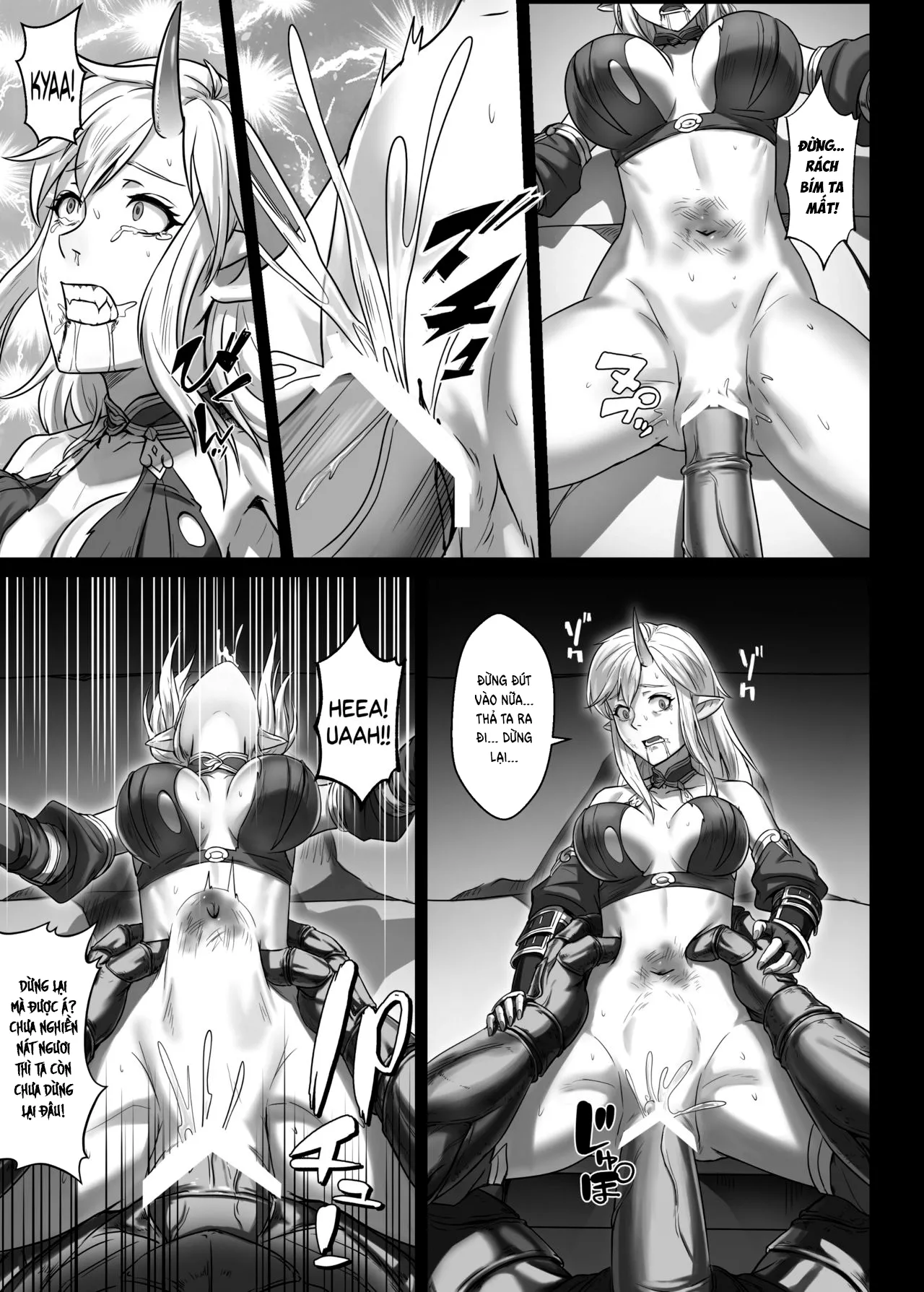 HentaiVN.net - Ảnh 27 - Toubatsu Note Orc Zoku Yousai Hen - Chap 1