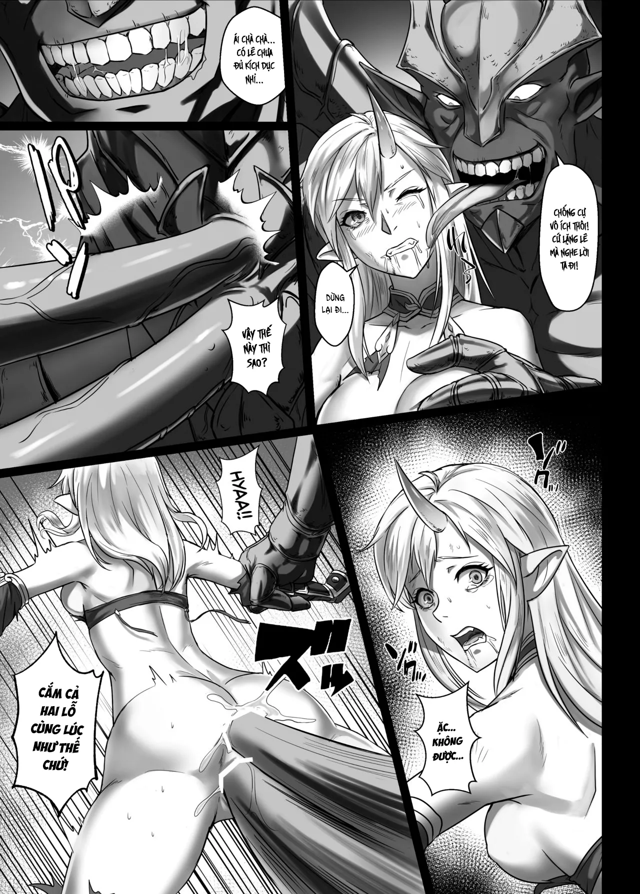 HentaiVN.net - Ảnh 29 - Toubatsu Note Orc Zoku Yousai Hen - Chap 1