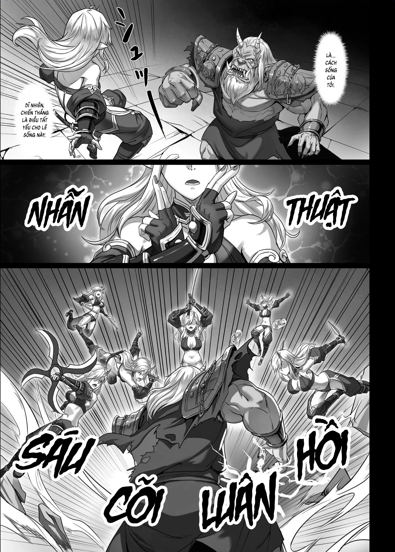 HentaiVN.net - Ảnh 7 - Toubatsu Note Orc Zoku Yousai Hen - Chap 1