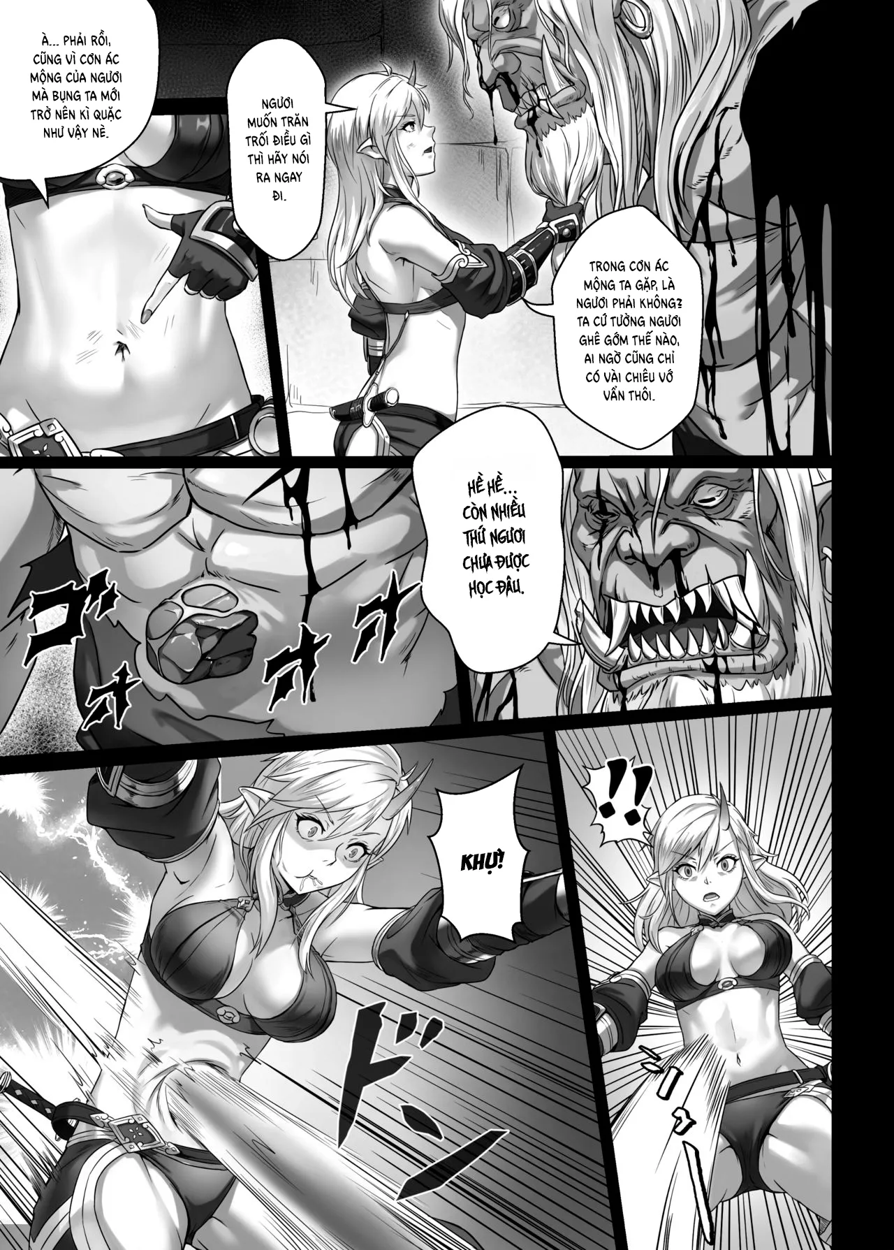 HentaiVN.net - Ảnh 9 - Toubatsu Note Orc Zoku Yousai Hen - Chap 1