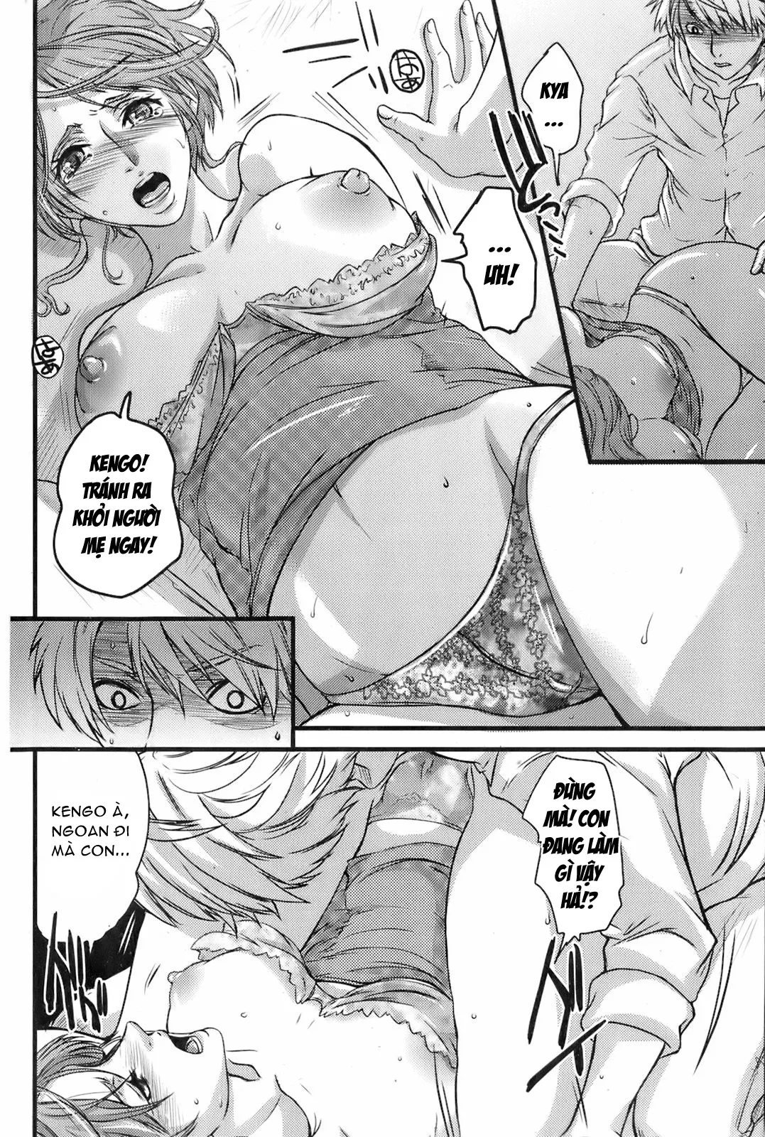 HentaiVN.net - Ảnh 11 - Mẹ Tôi! Người Tình Muôn Thuở! [With Mother] - Chap 1