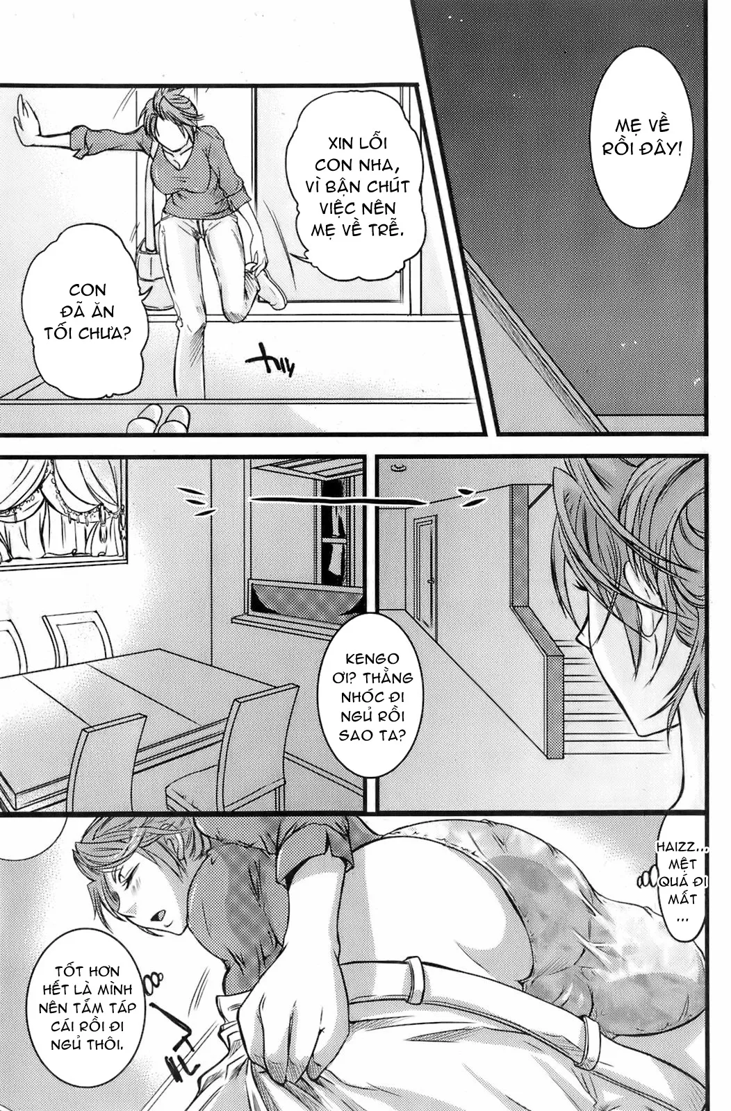 HentaiVN.net - Ảnh 8 - Mẹ Tôi! Người Tình Muôn Thuở! [With Mother] - Chap 1