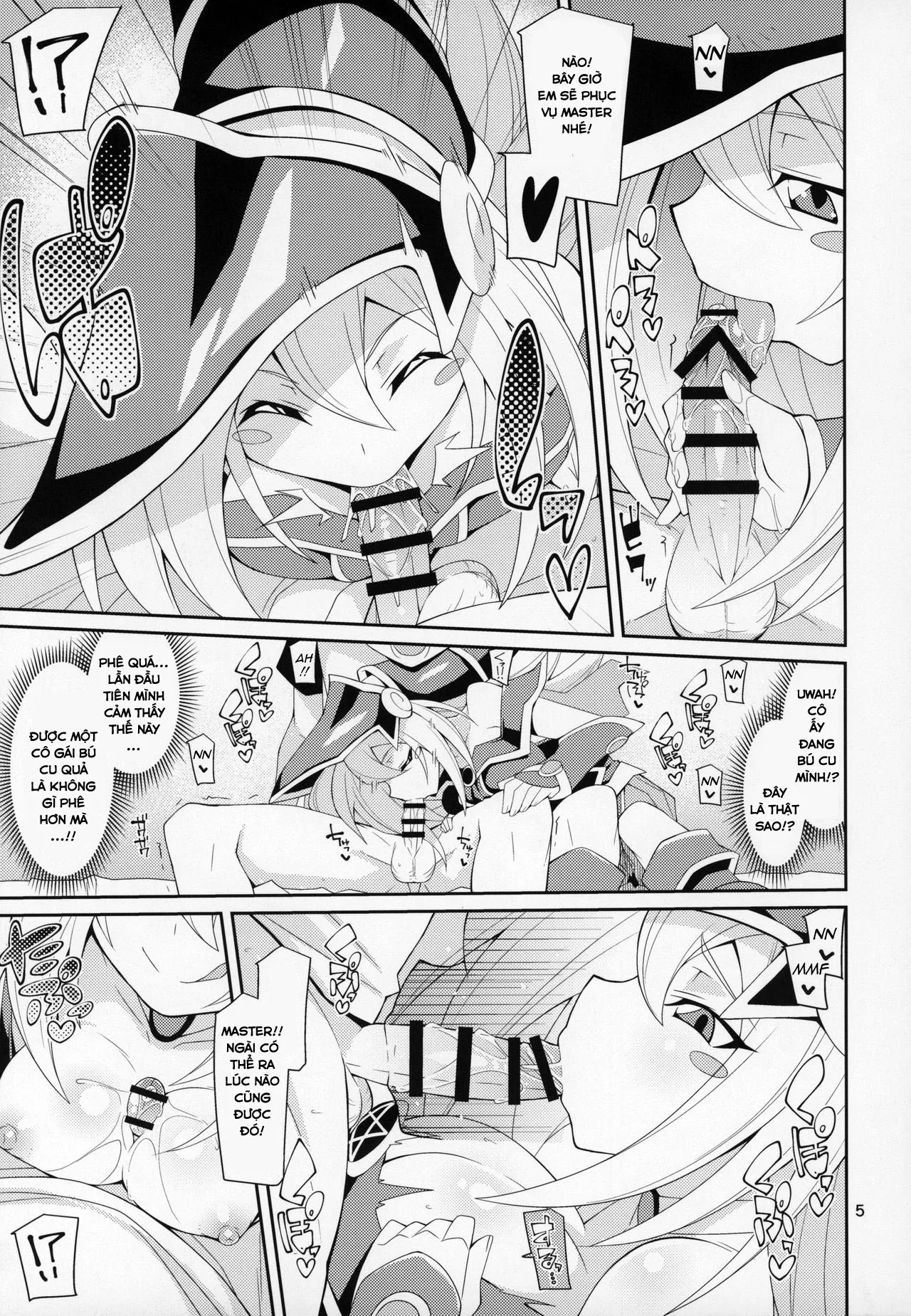HentaiVN.net - Ảnh 6 - BMG -Shimobe- ga Iru Seikatsu Sex Life with -Servant- BMG (Yu-Gi-Oh!) - Chap 1