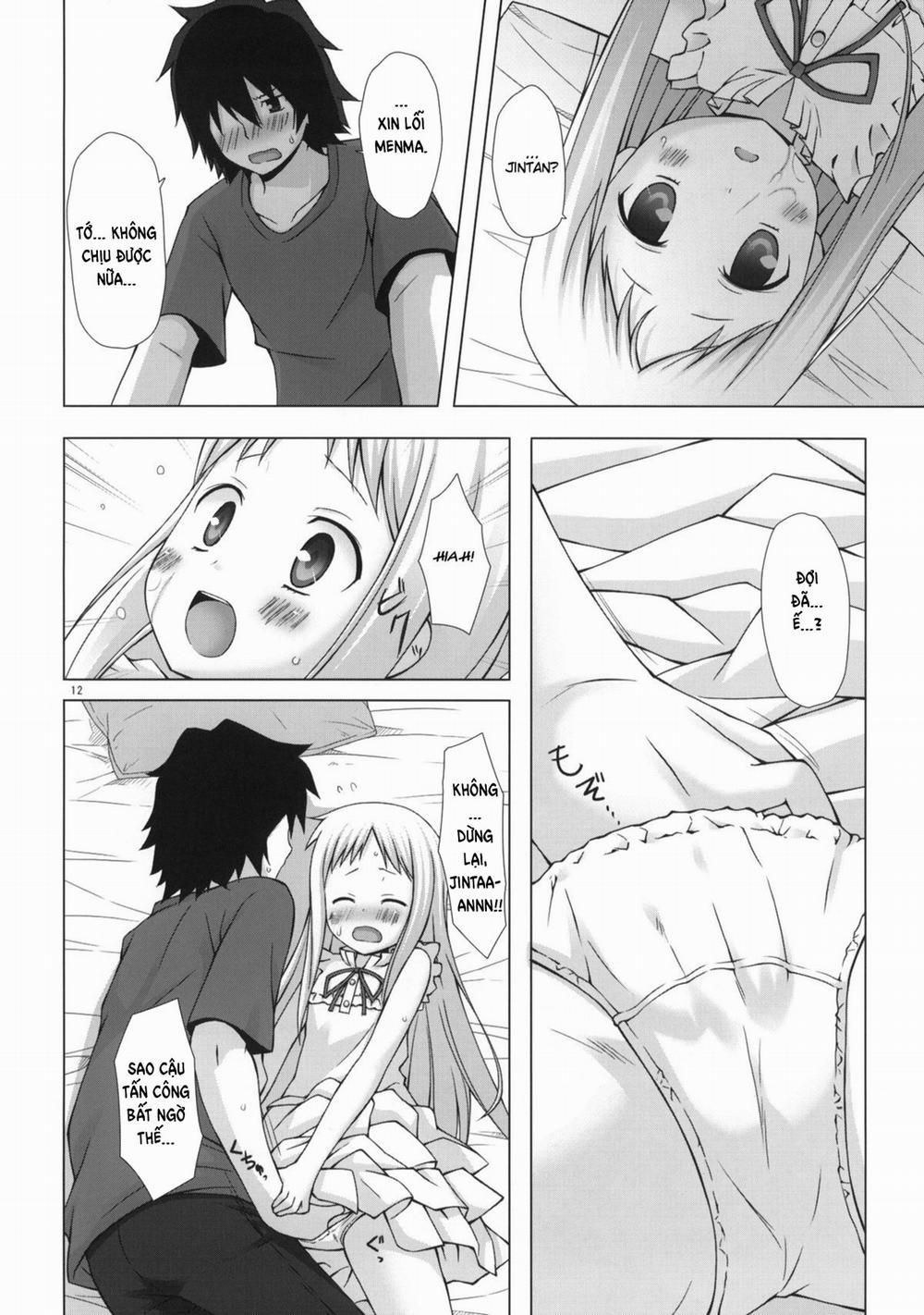 HentaiVN.net - Ảnh 11 - Douka Shiteru Mitai (Anohana) [There Must be Something Wrong With Me] - Chap 1
