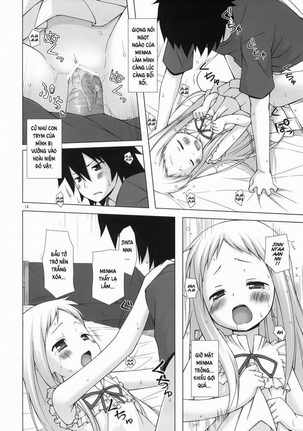 HentaiVN.net - Ảnh 15 - Douka Shiteru Mitai (Anohana) [There Must be Something Wrong With Me] - Chap 1