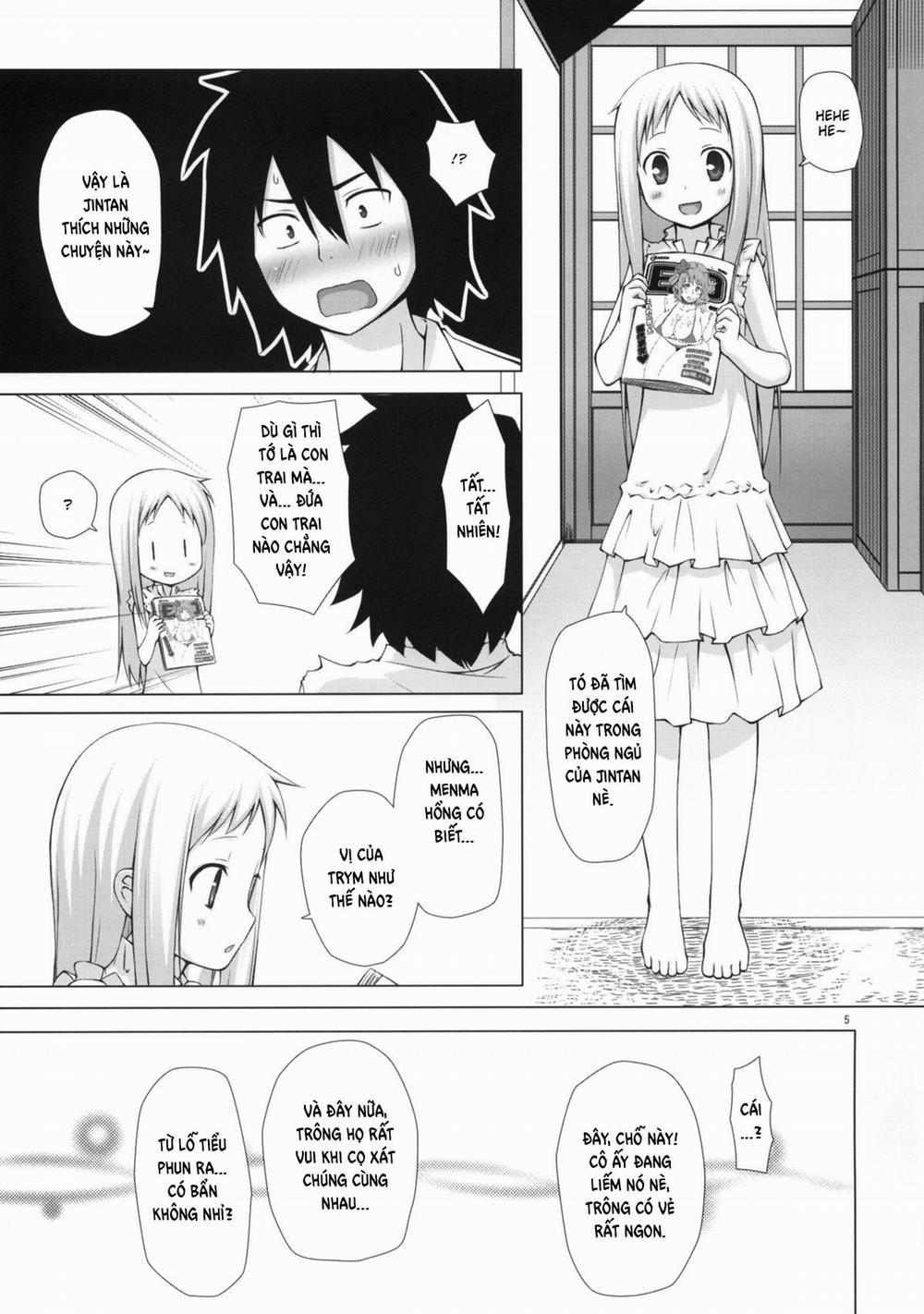 HentaiVN.net - Ảnh 4 - Douka Shiteru Mitai (Anohana) [There Must be Something Wrong With Me] - Chap 1