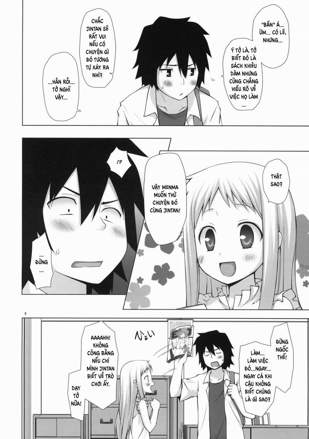 HentaiVN.net - Ảnh 5 - Douka Shiteru Mitai (Anohana) [There Must be Something Wrong With Me] - Chap 1