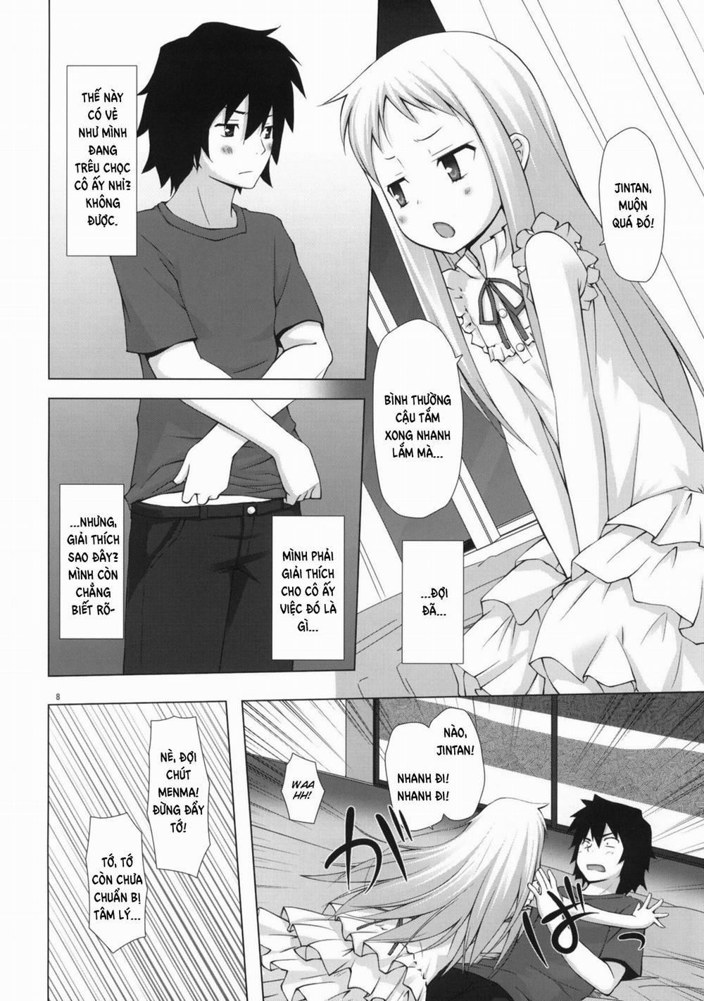 HentaiVN.net - Ảnh 7 - Douka Shiteru Mitai (Anohana) [There Must be Something Wrong With Me] - Chap 1