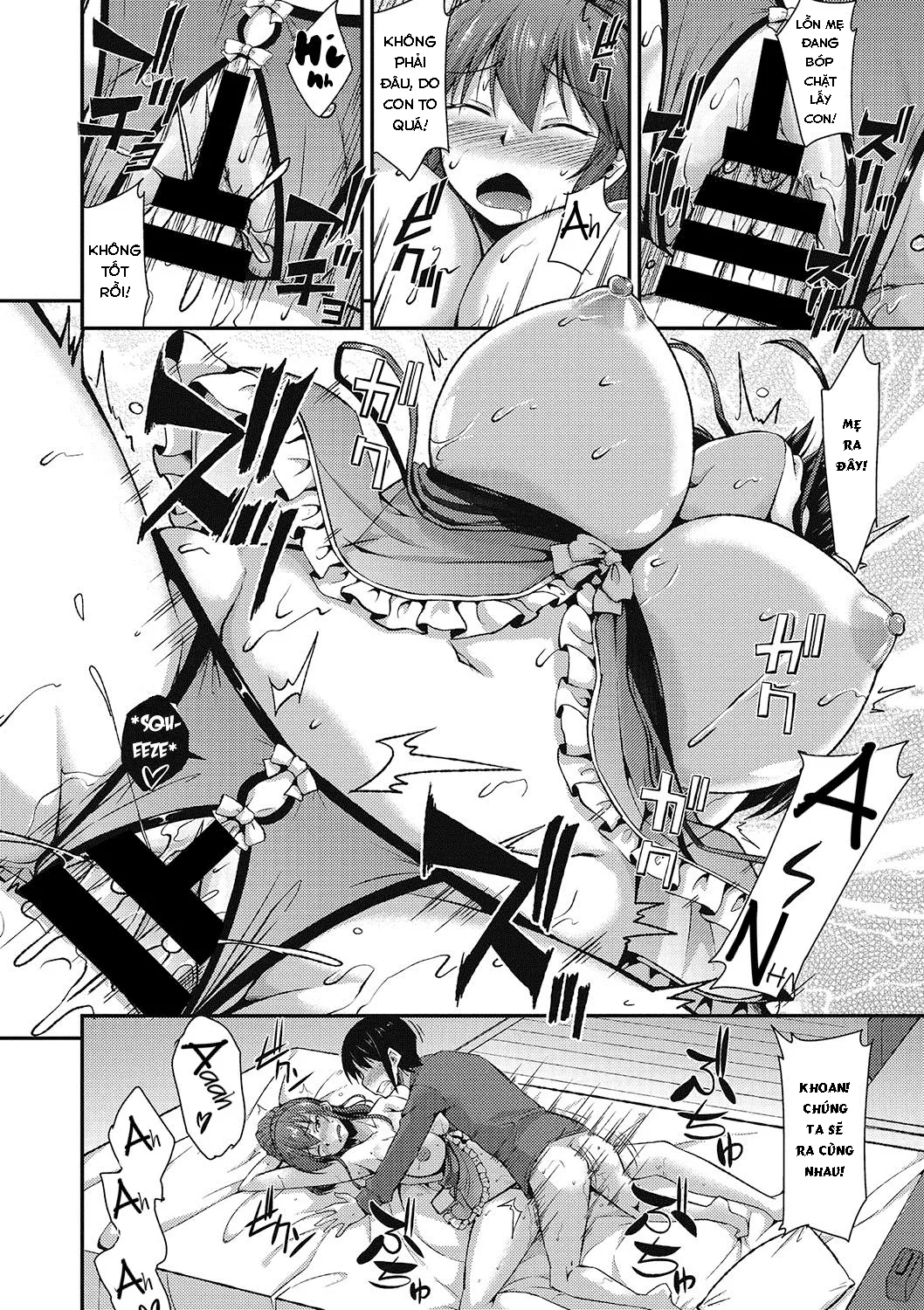 HentaiVN.net - Ảnh 15 - Mama wa Sakari Doki! [The Mom Is The Mating Season!; ママはさかりどき!] - Chap 1