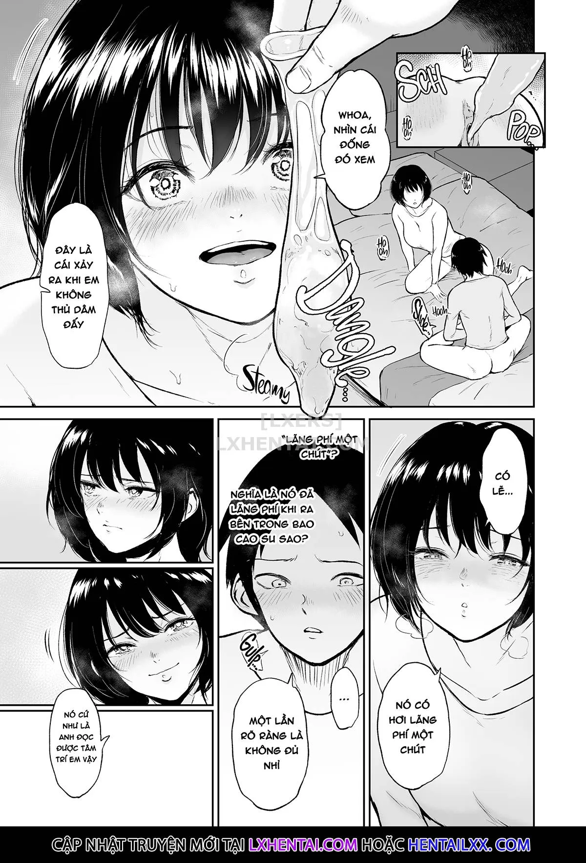 HentaiVN.net - Ảnh 17 - Newly Addicted - My Plain Jane Girlfriend and I Spent Our Entire Hot Springs Trip Fucking - Chap 1