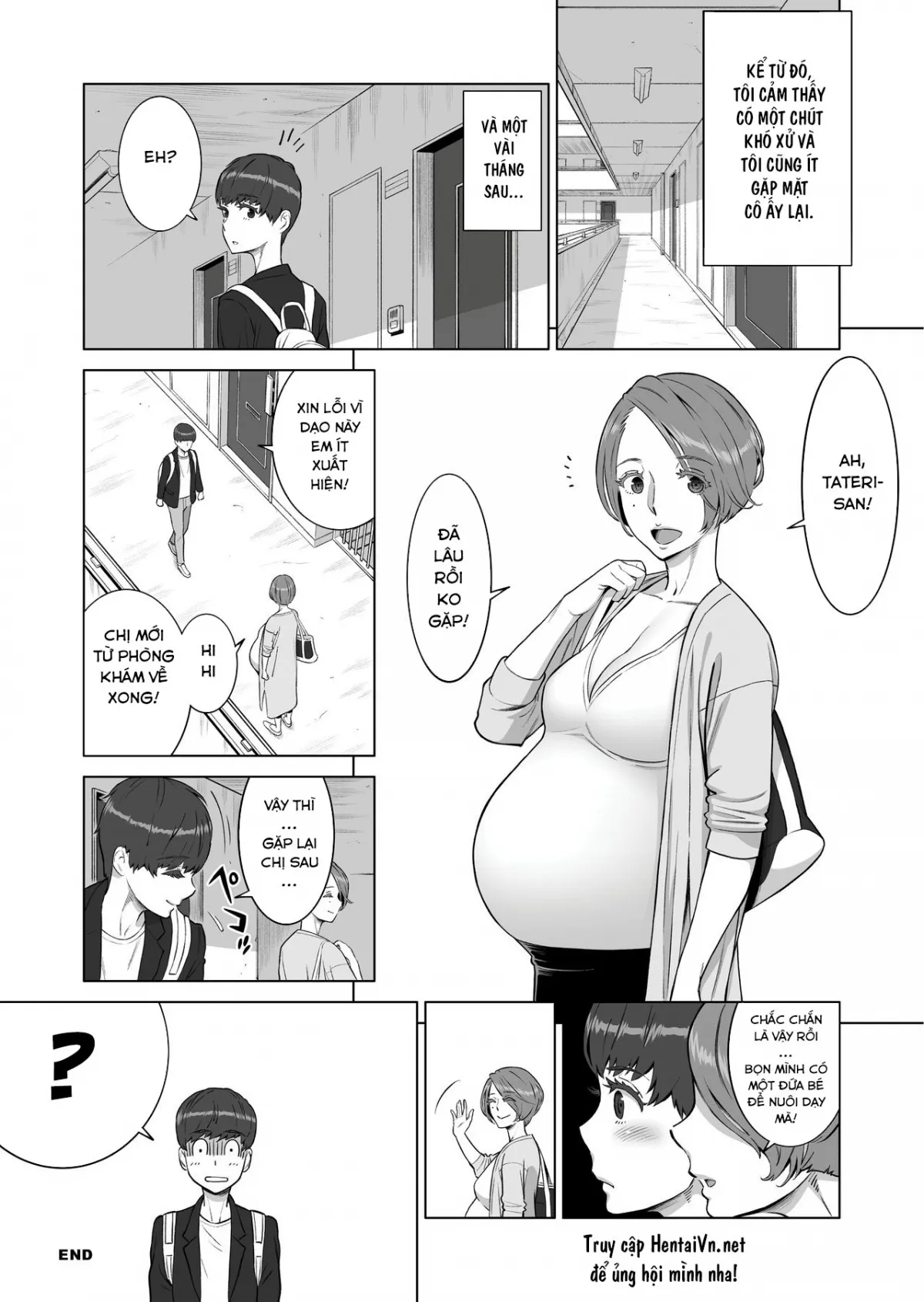 HentaiVN.net - Ảnh 26 - Hajimete no Hito wa Tonari no Hitozuma deshita [Losing My Virginity to the Housewife Next Door] - Chap 1