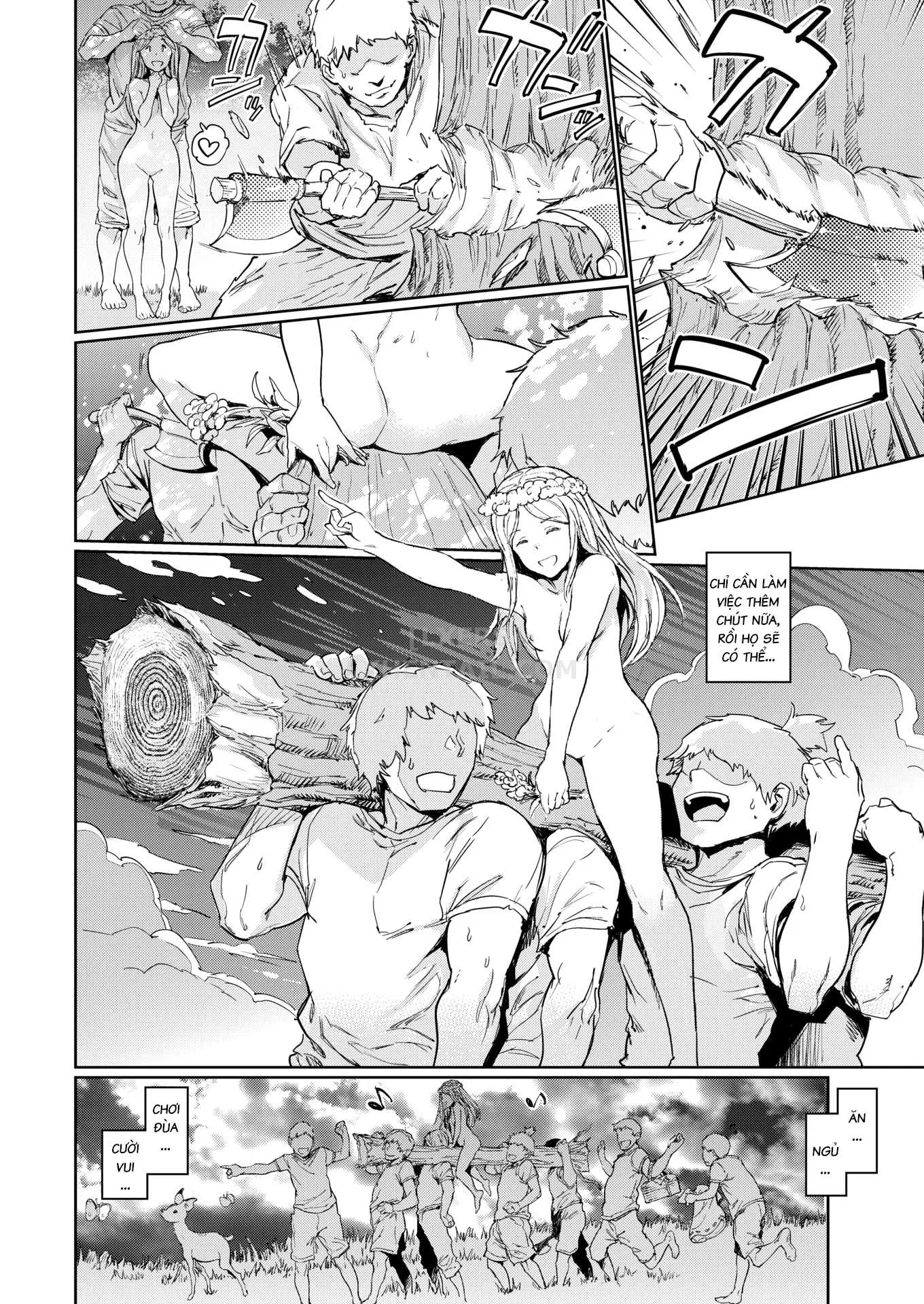 HentaiVN.net - Ảnh 22 - A Small Home in a Big Forest [大大的森林小小的我家] - Chap 1