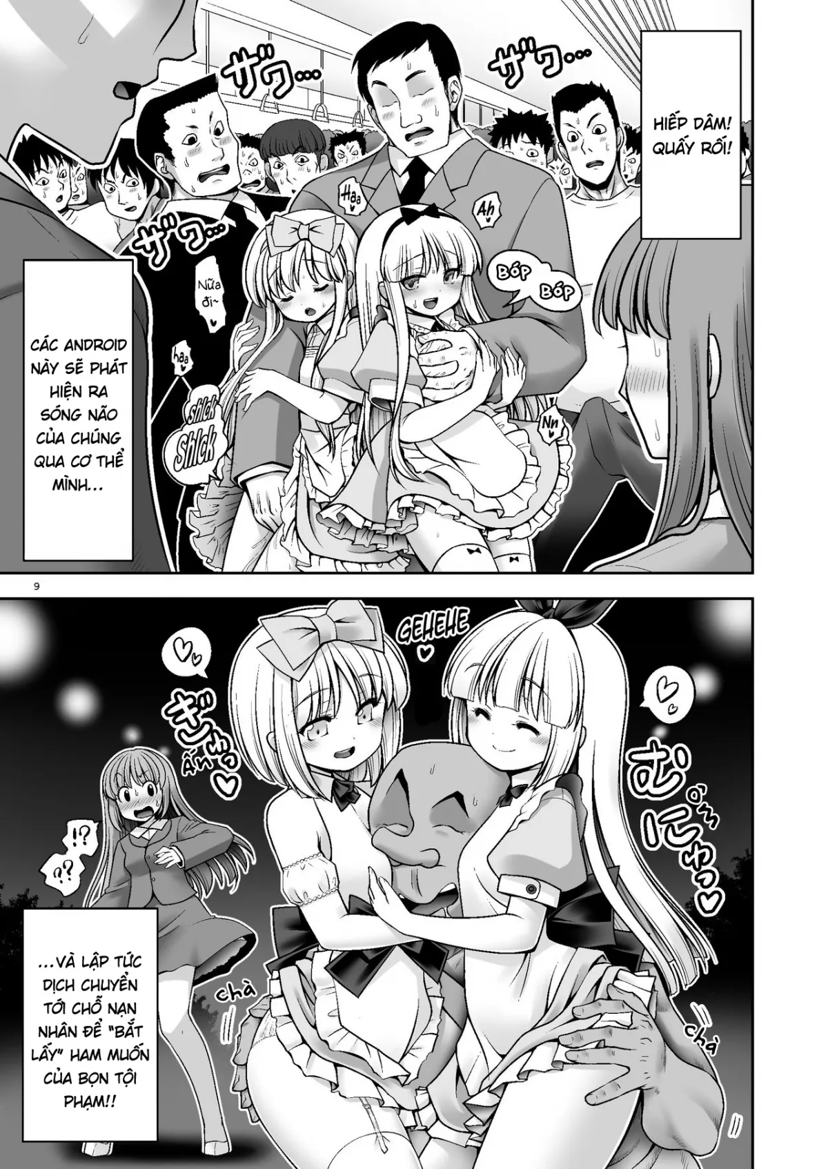 HentaiVN.net - Ảnh 10 - Tai Chikyuujin Seiyoku Seigyo You Jinzouningen Arisu - Chap 1