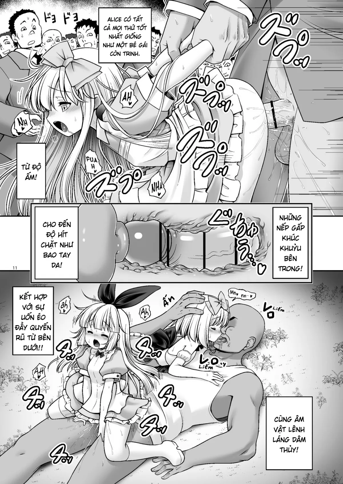 HentaiVN.net - Ảnh 12 - Tai Chikyuujin Seiyoku Seigyo You Jinzouningen Arisu - Chap 1